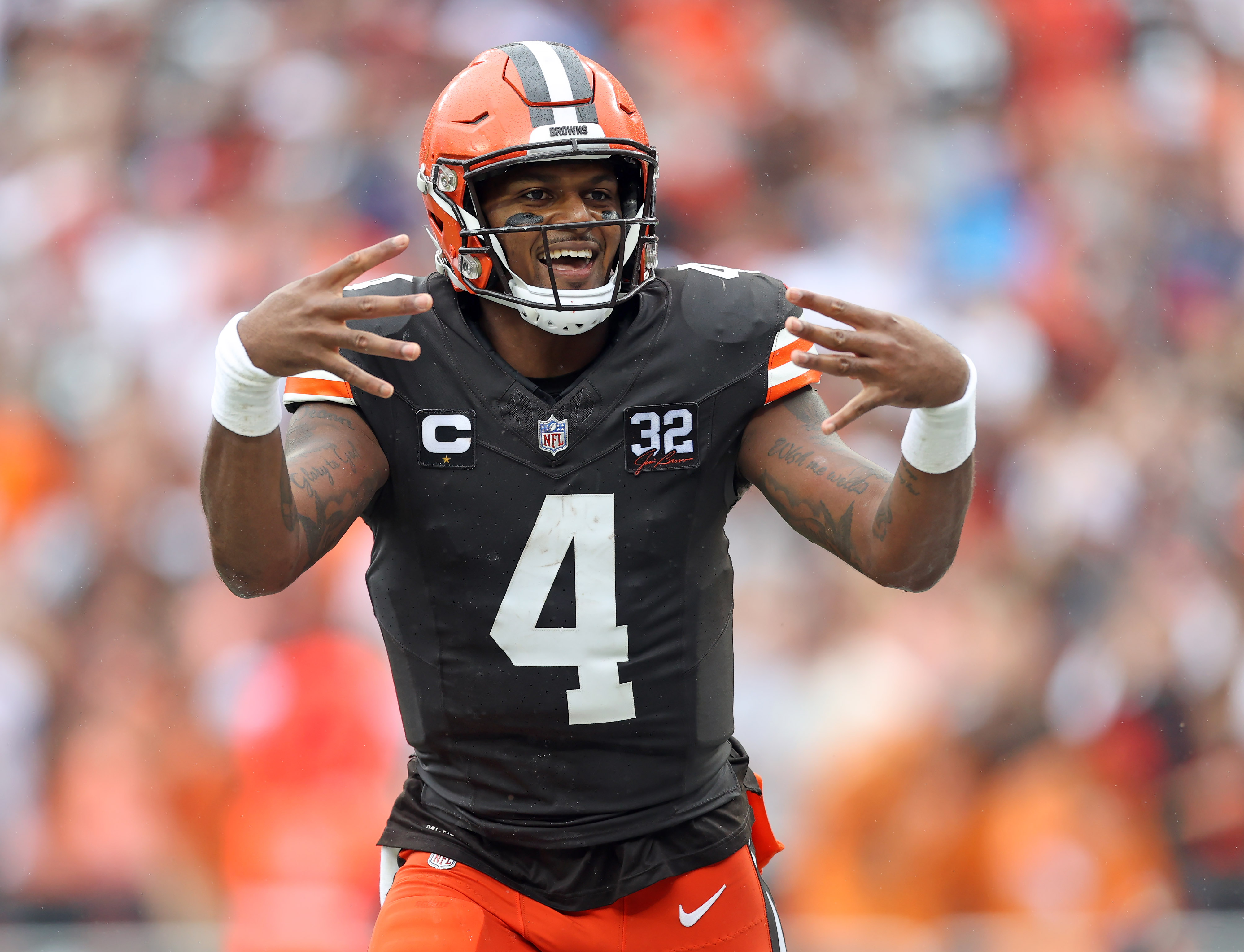 Cleveland Browns Deshaun Watson vs. Cincinnati Bengals, September