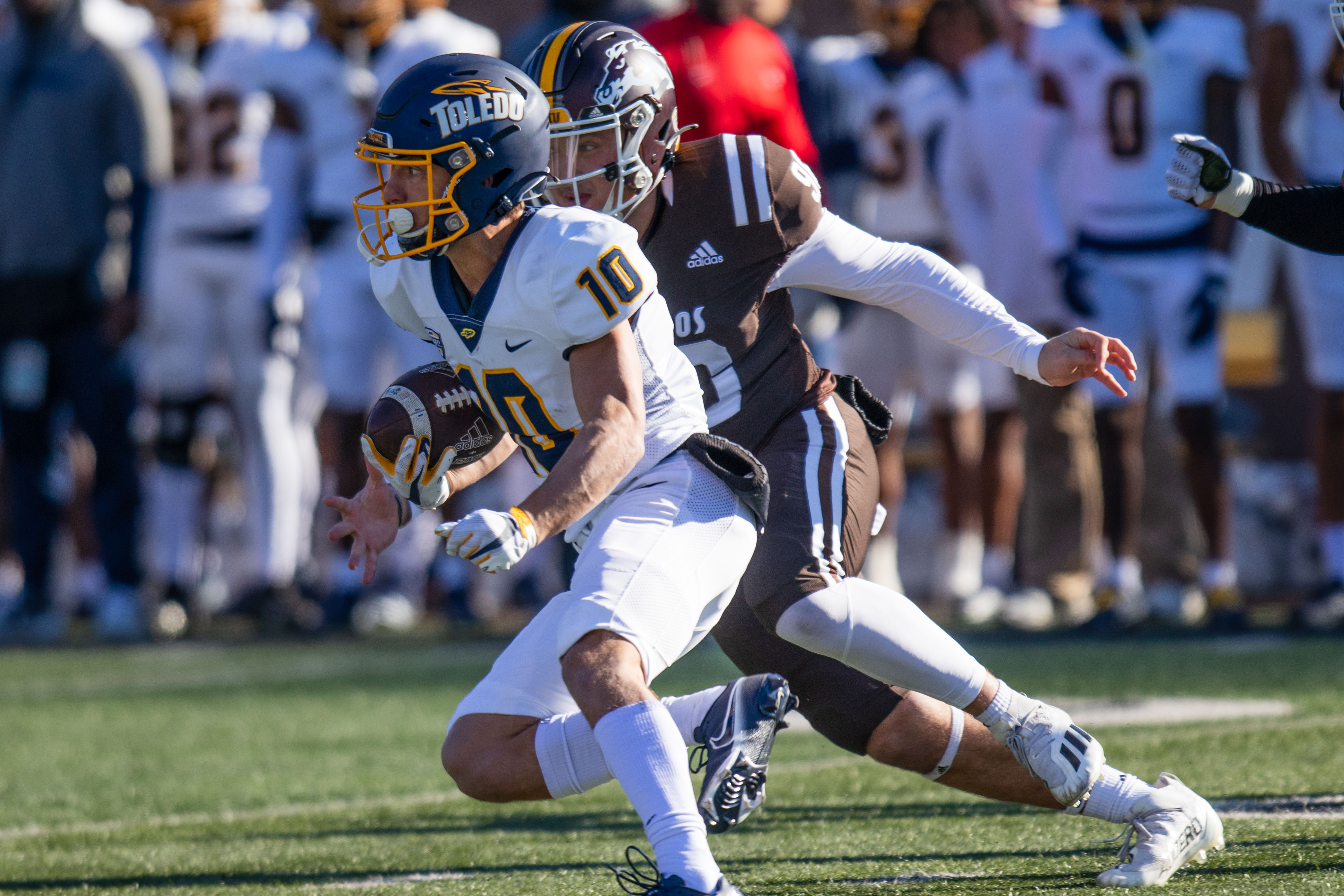 Western Michigan defeat Toledo in last game of the season