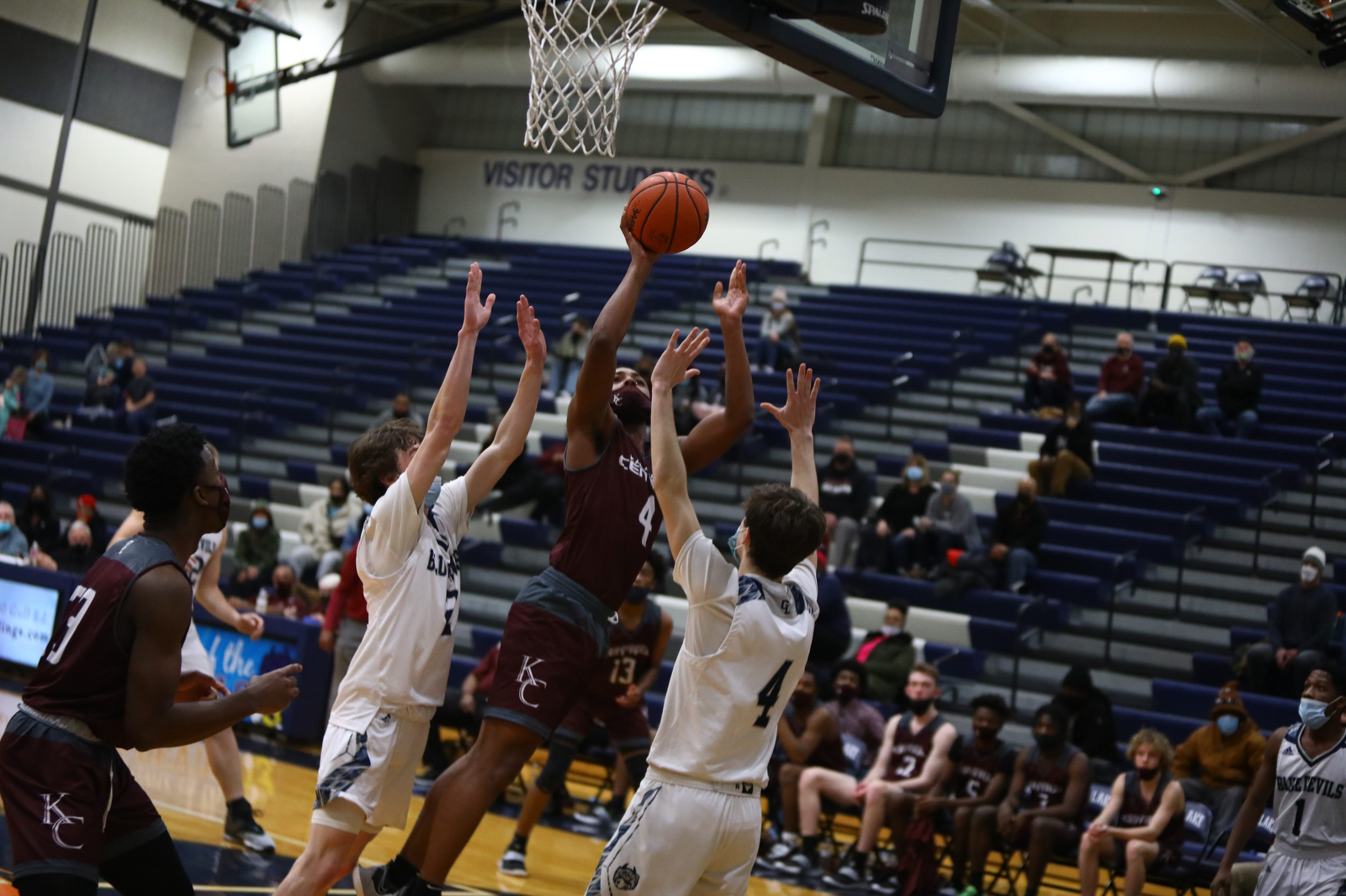 Gull Lake boys basketball takes the win over Kalamazoo Central 5637