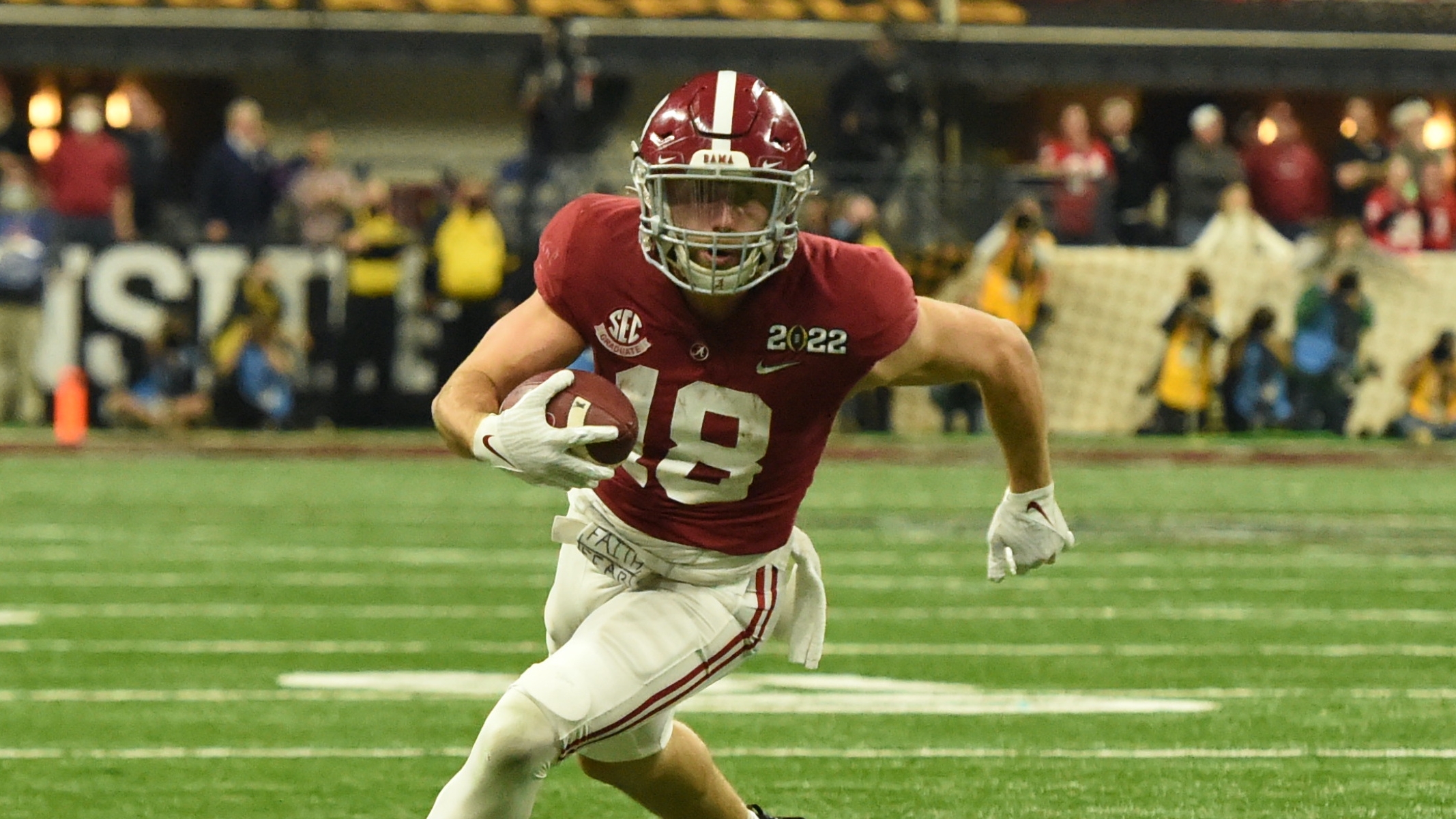 Alabama WR Slade Bolden entering 2022 NFL draft 