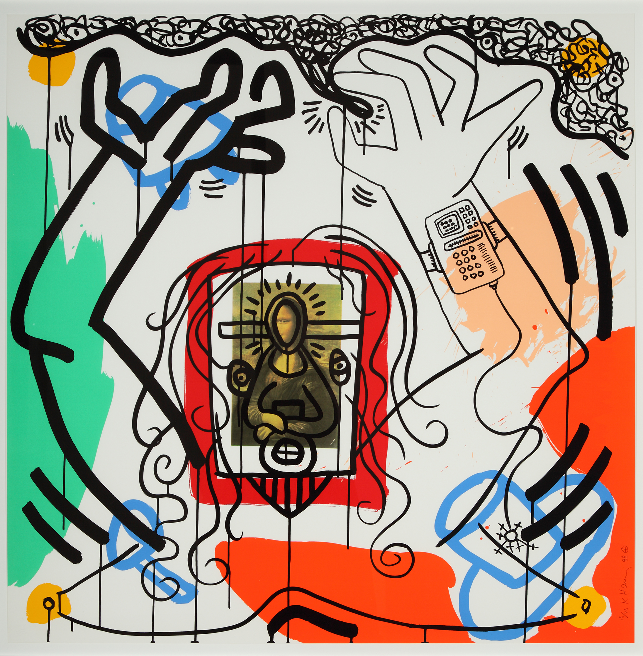 Keith Haring show at Akron Art Museum revels in his creative flow