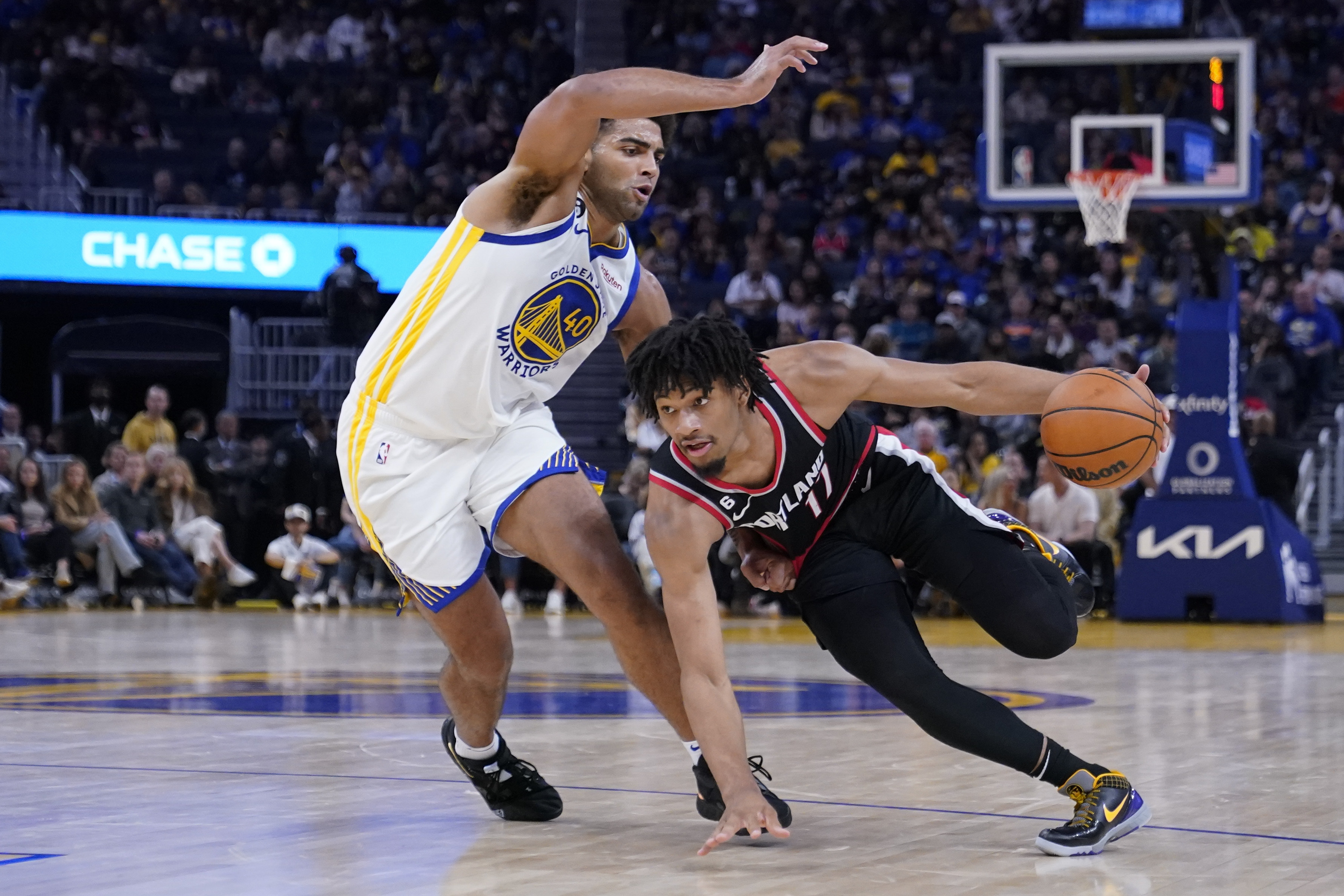 Dan Cooper on Instagram: Shaedon Sharpe sneaker rotation The Portland  Trailblazers' season is mercifully over, after losing to the Golden State  Warriors by 56 points yesterday, giving up an NBA-record 55 points