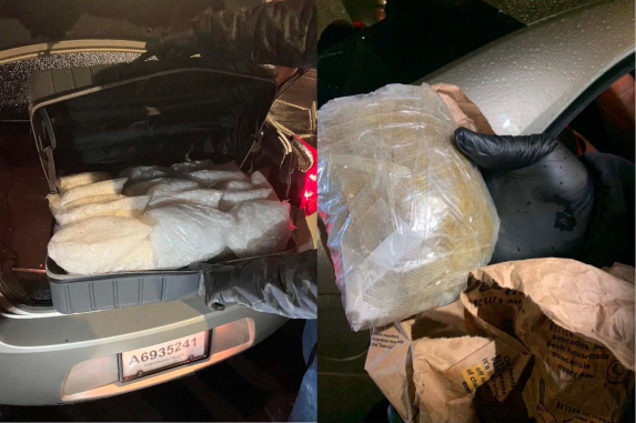 More than 200 pounds of methamphetamine seized in traffic stop ...
