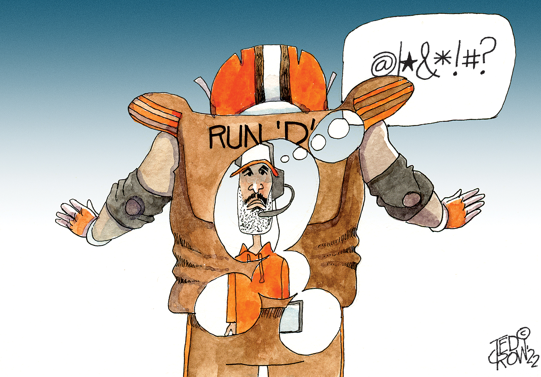 What they are thinking in Berea as the Browns have lost 6 of 7 games? Terry  Pluto's postgame scribbles 