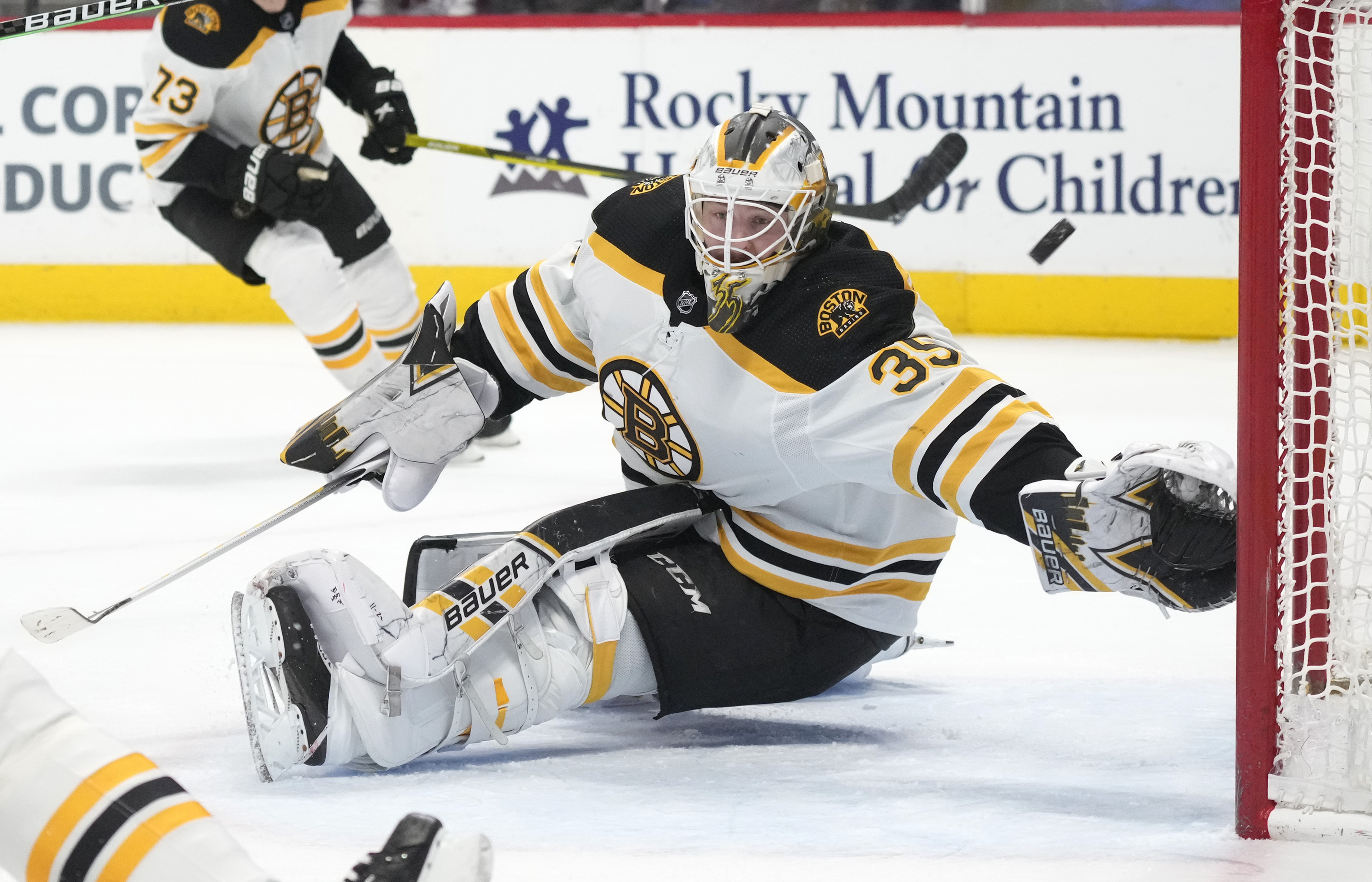 Franklin Boston Bruins Tuukka Rask Goal Set