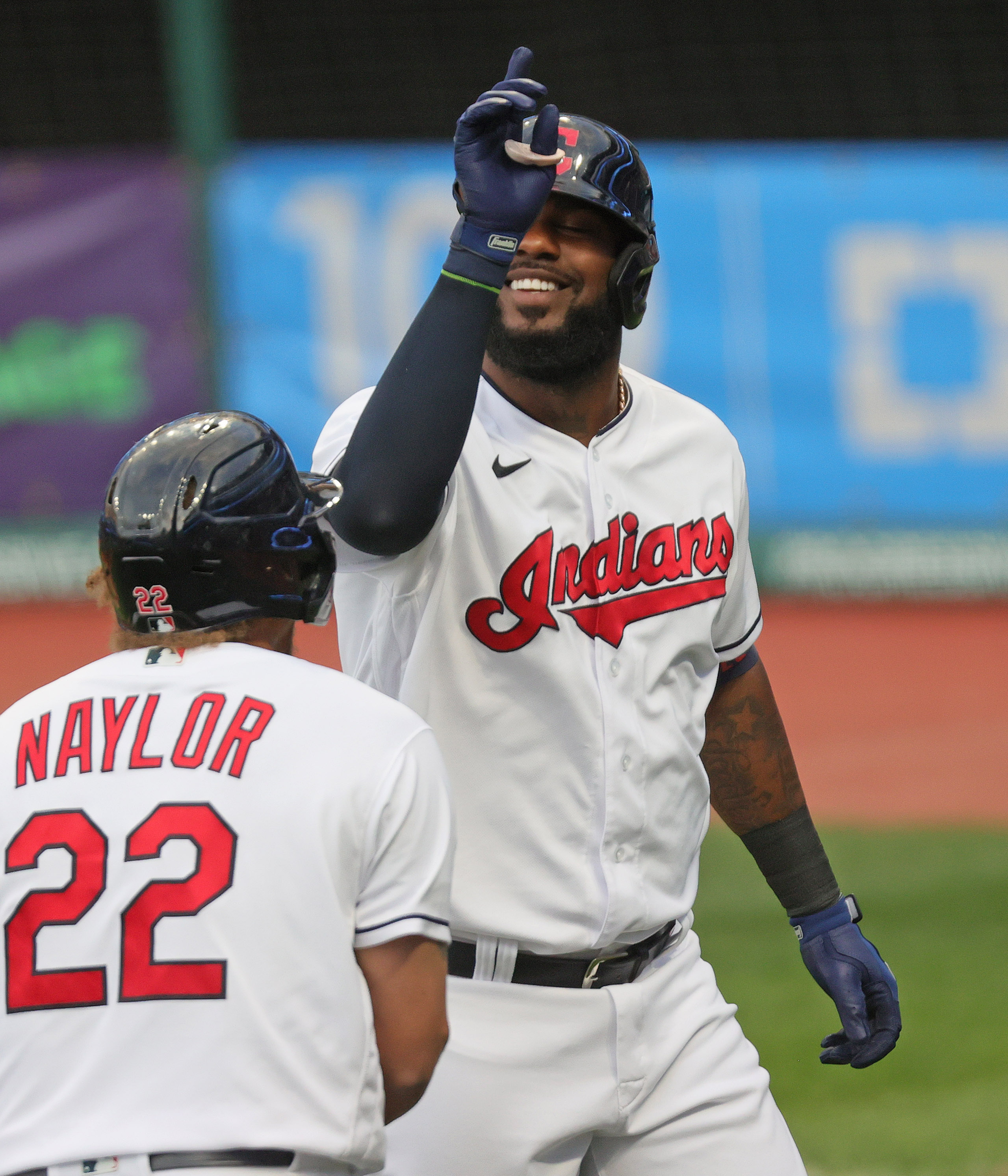 Franmil Reyes, Indians beat Tigers after Teheran scratched