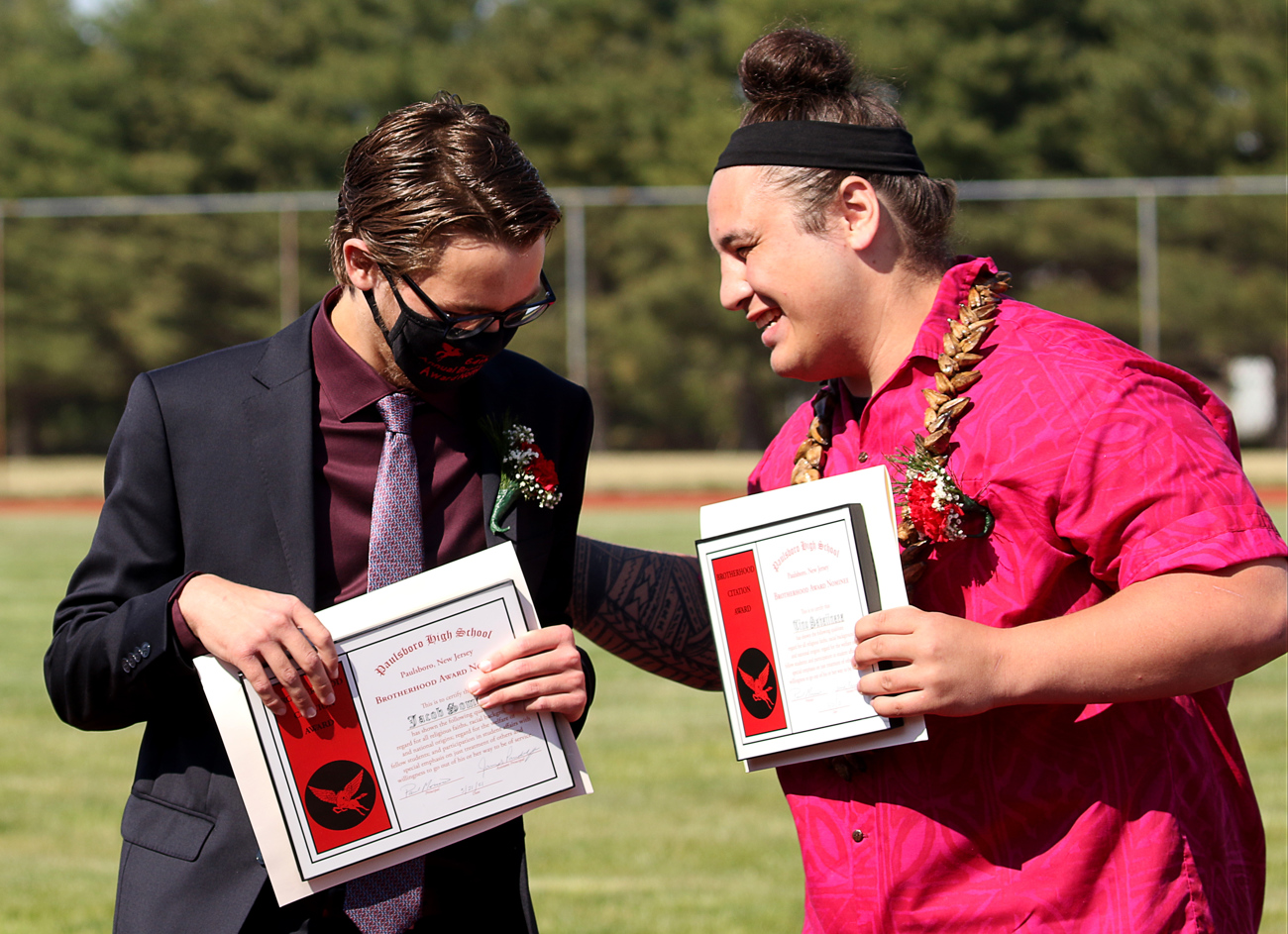Paulsboro High School Brotherhood Award Ceremony, May 21, 2021