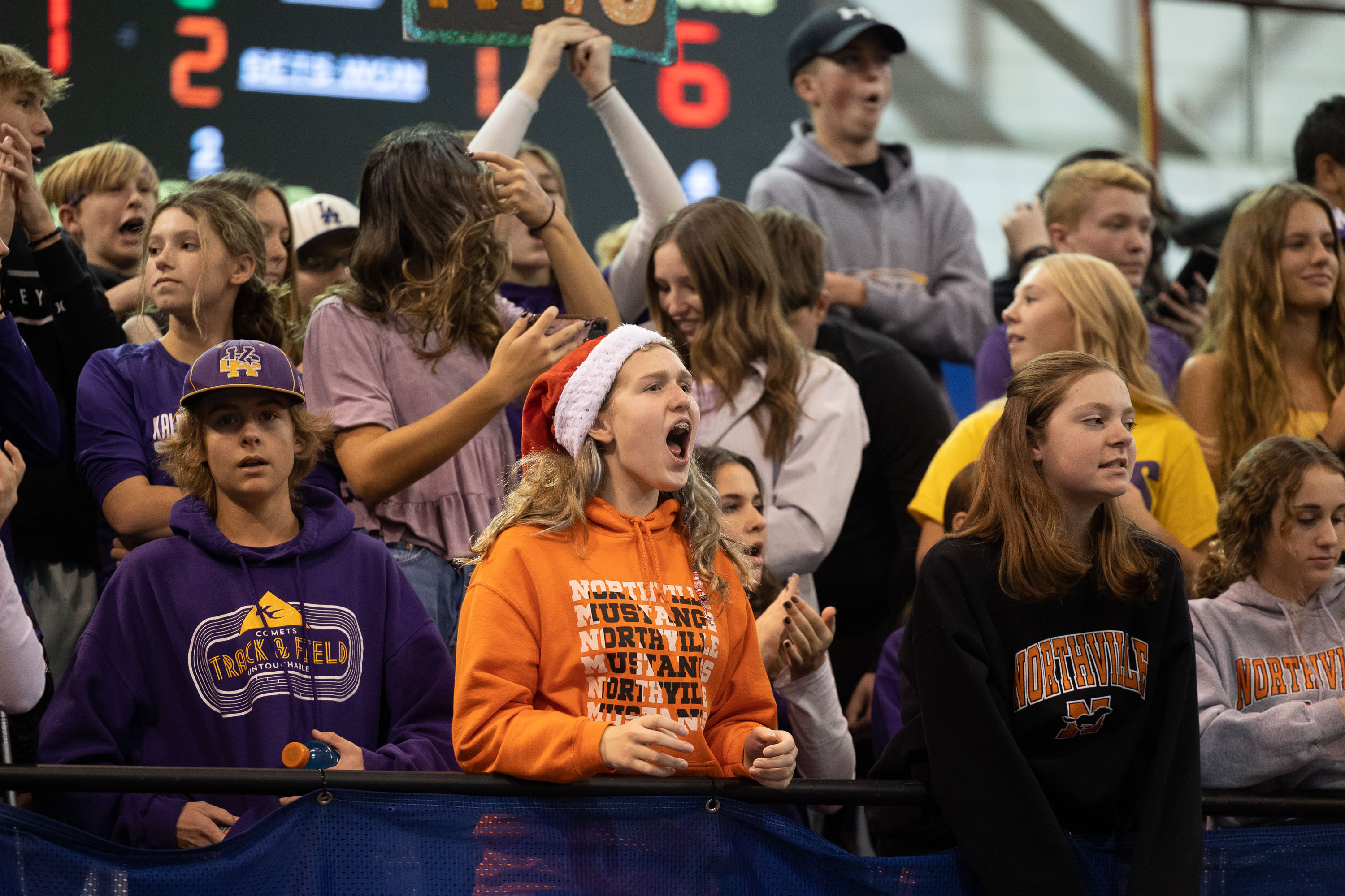 Bloomfield Hills Marian takes on Northville for Division 1 volleyball state finals