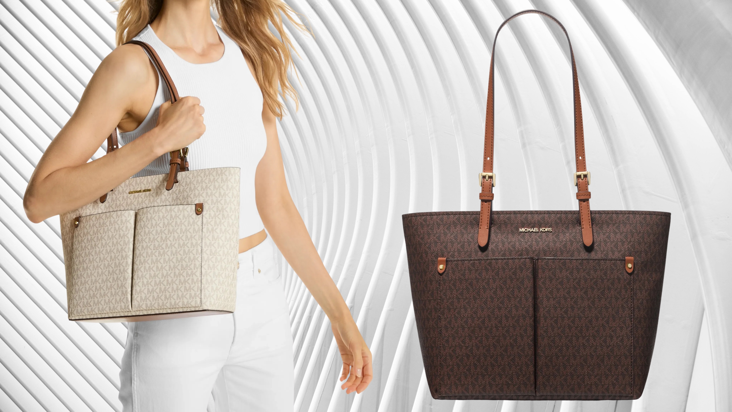 jet set medium travel tote bag Michael Kors East West Tote, Gold-Tone Hardware/Brown/Acorn : Clothing, Shoes & Jewelry making it perfect for both casual and formal occasions Michael Kors Outlet Jet Set