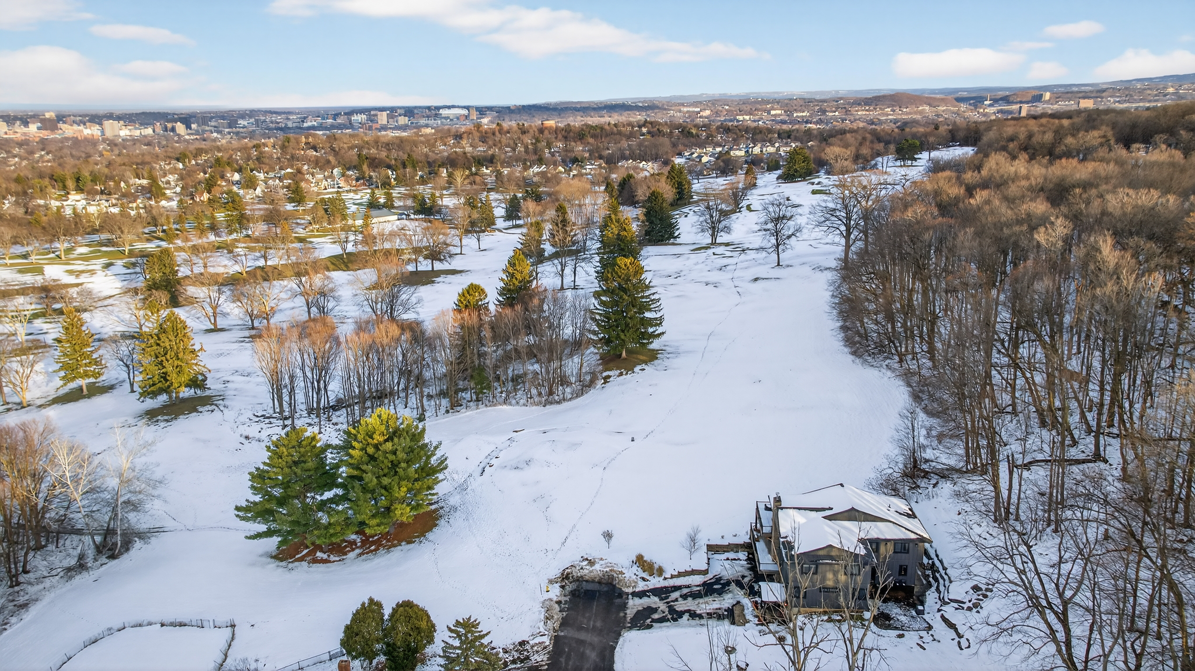 - Christina Cianciosi grew up admiring the house at 101 Alton Street in Syracuse which borders Bellevue Country Club. In 2022, she bought the unique home and gave it an extensive renovation. Enjoy privacy and quiet in one of Syracuse's most desired neighborhoods. It offers excellent sledding in the winter too. Courtesy of Kyle Fedrizzi, owner of kfotography315, LLC.