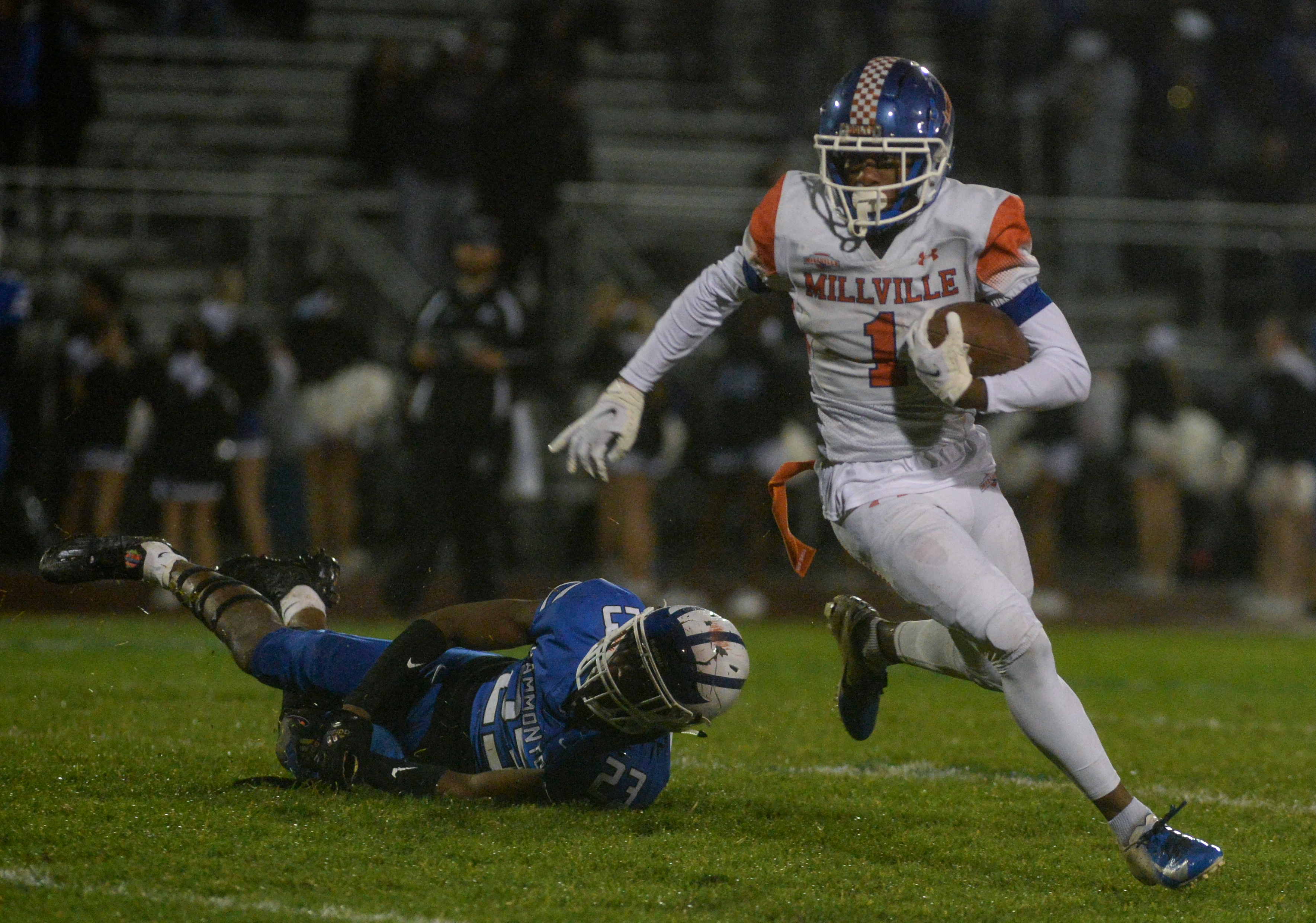 Millville football bests rival St. Augustine with dominant defense