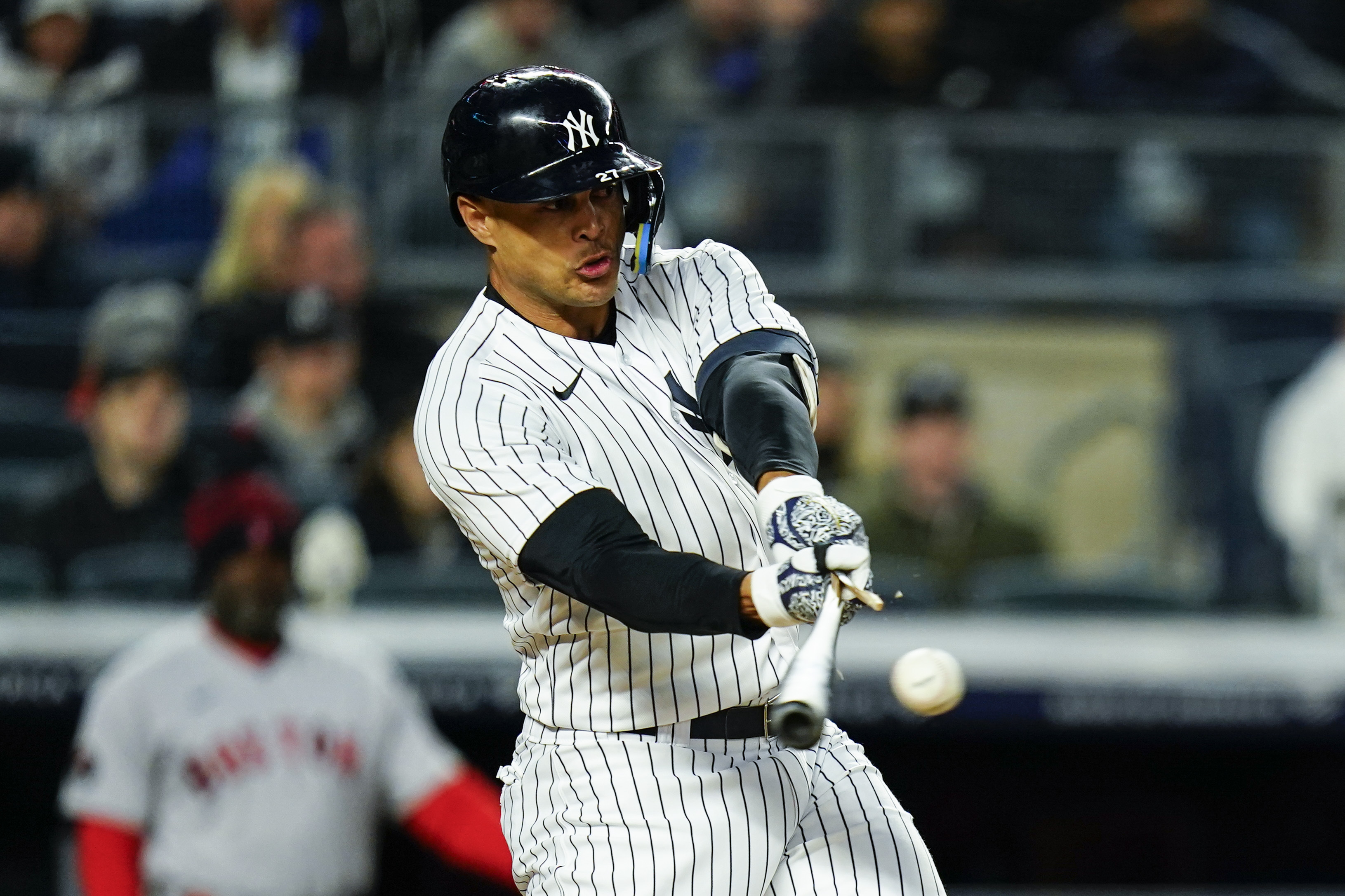 Giancarlo Stanton is off to a strange start with the Yankees