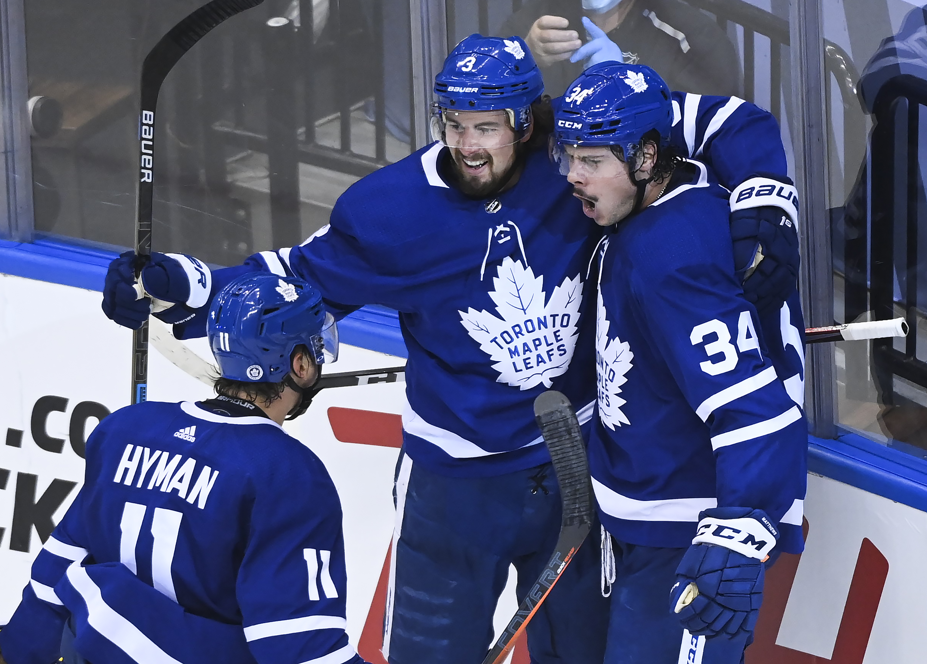 Player photos for the 2019-20 Toronto Maple Leafs at