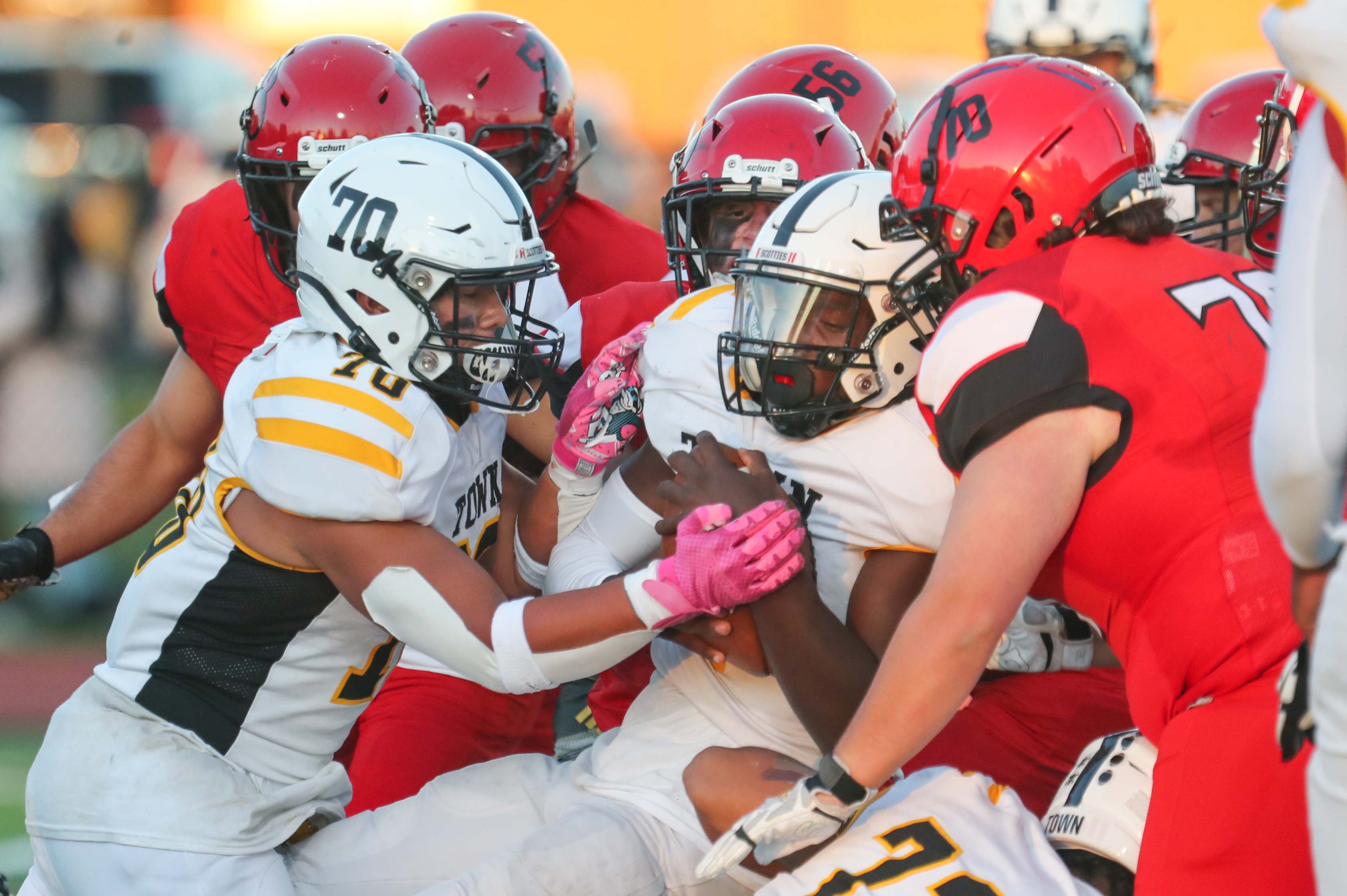 HIGH SCHOOL FOOTBALL Bordentown at Allentown