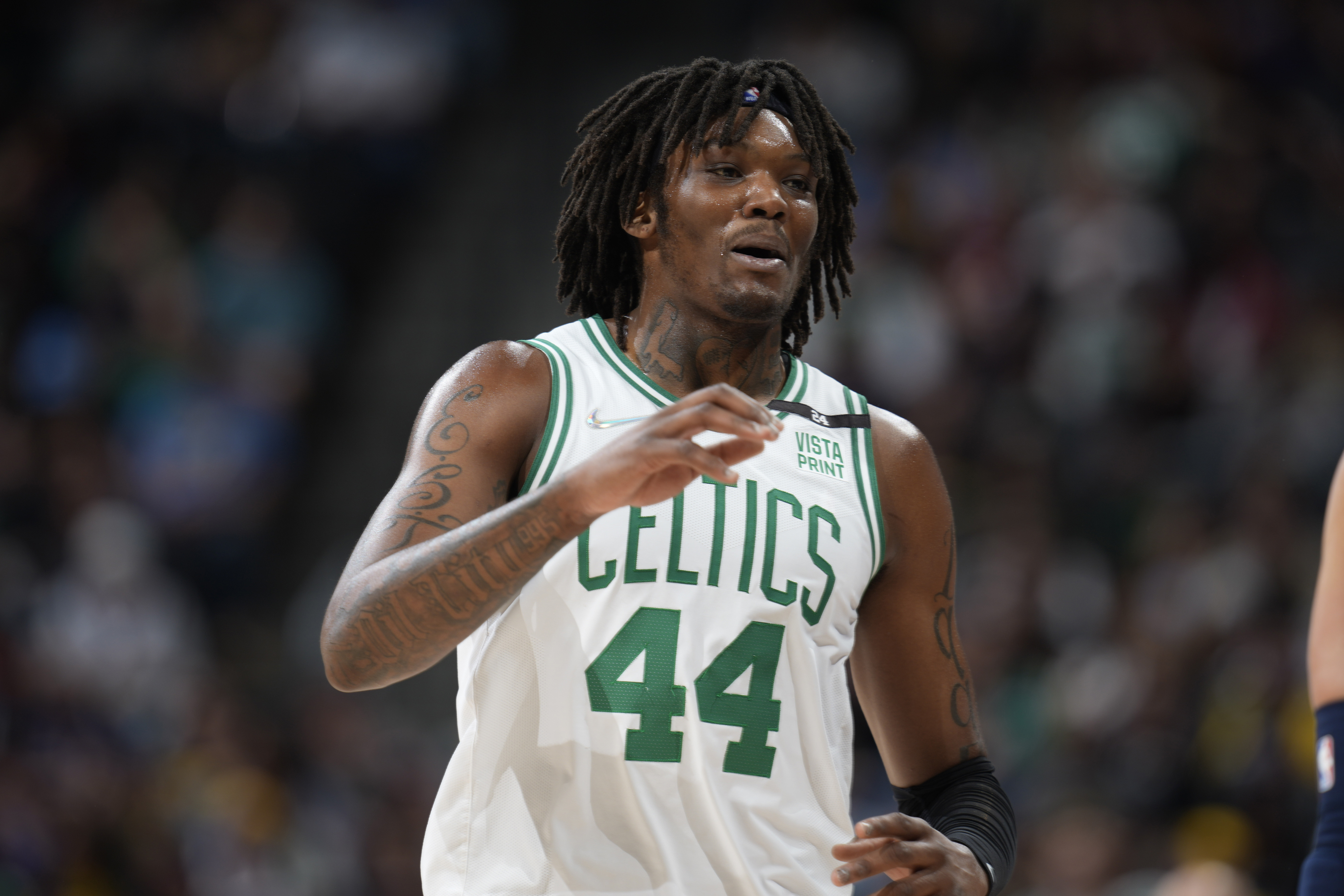Robert Williams III might be injured, but he's already back to work for the  Celtics