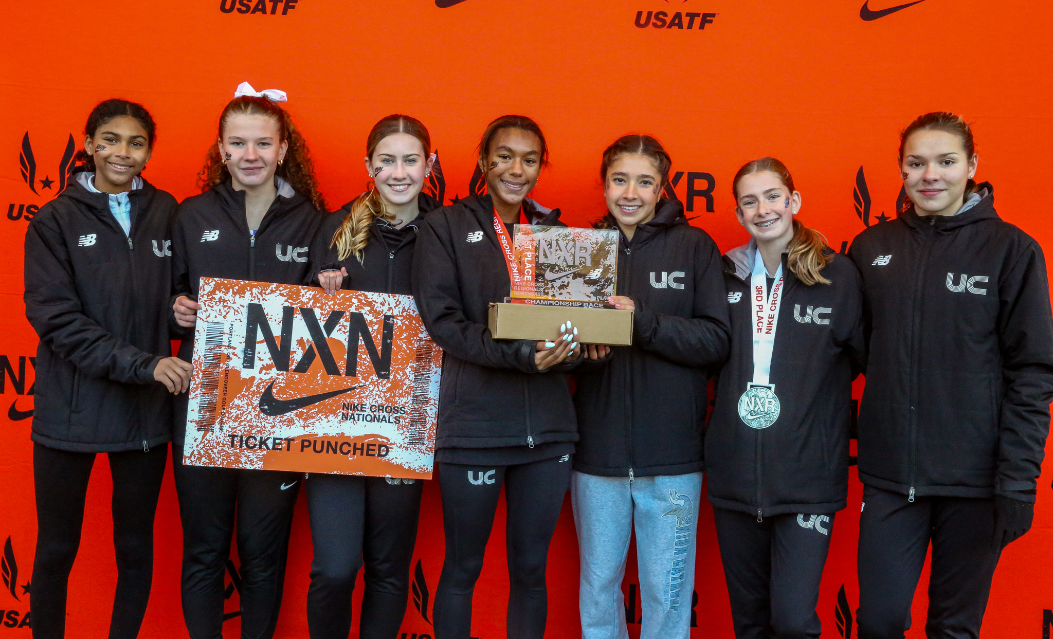 Union Catholic girls XC wins Nike Cross Regionals title books trip to Nationals nj