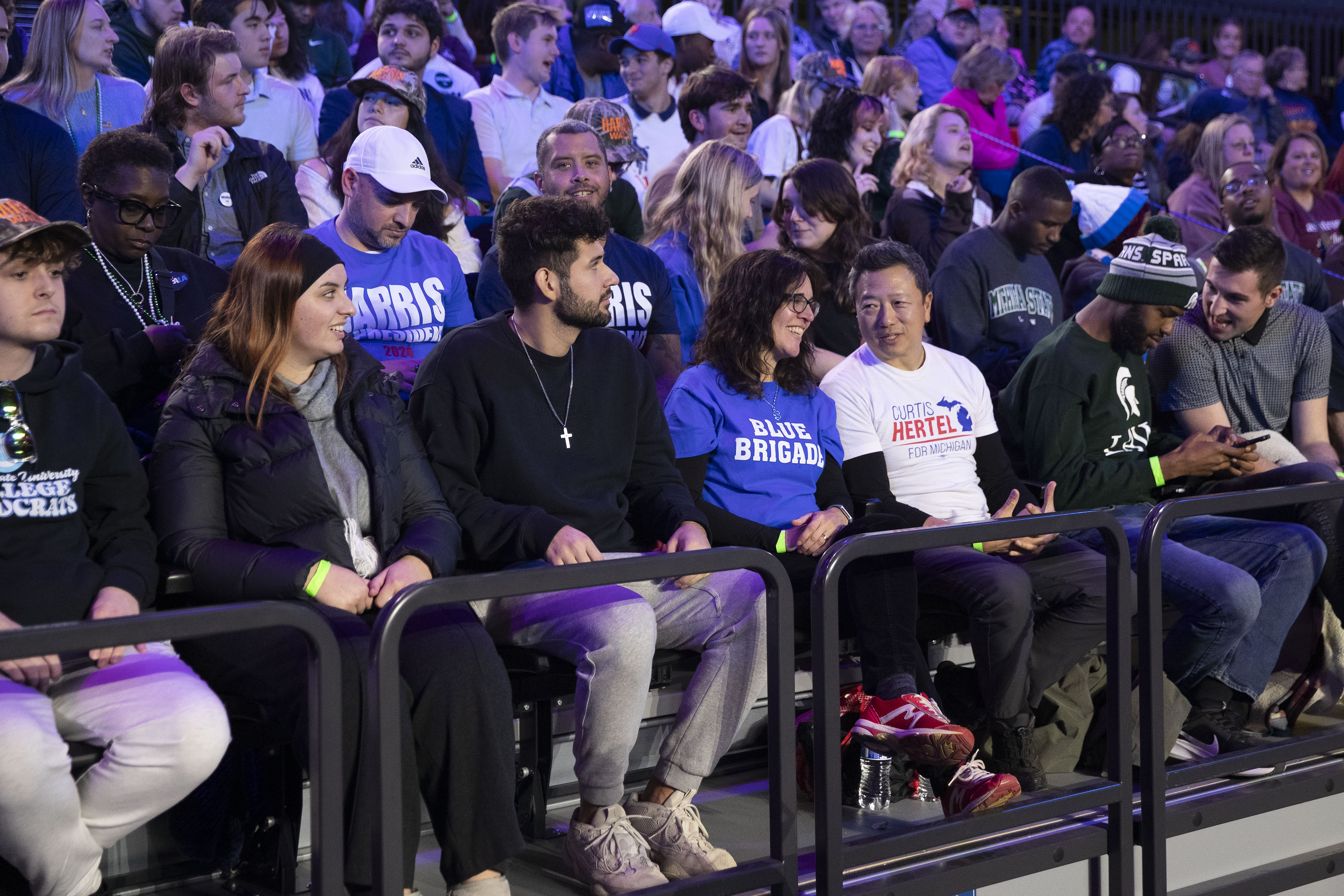 Kamala Harris holds rally at Michigan State University - mlive.com