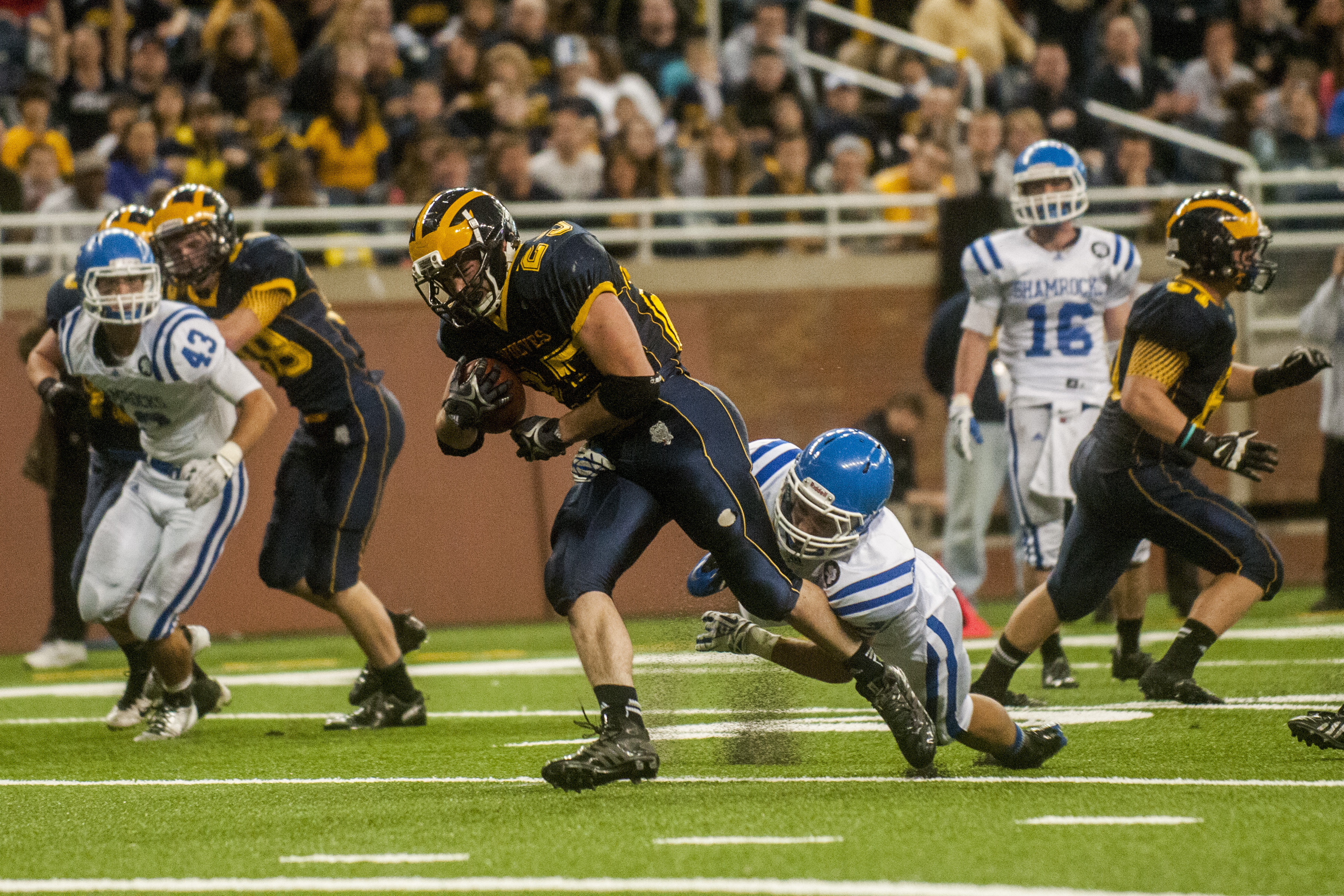 Ian Eriksen of Clarkston football