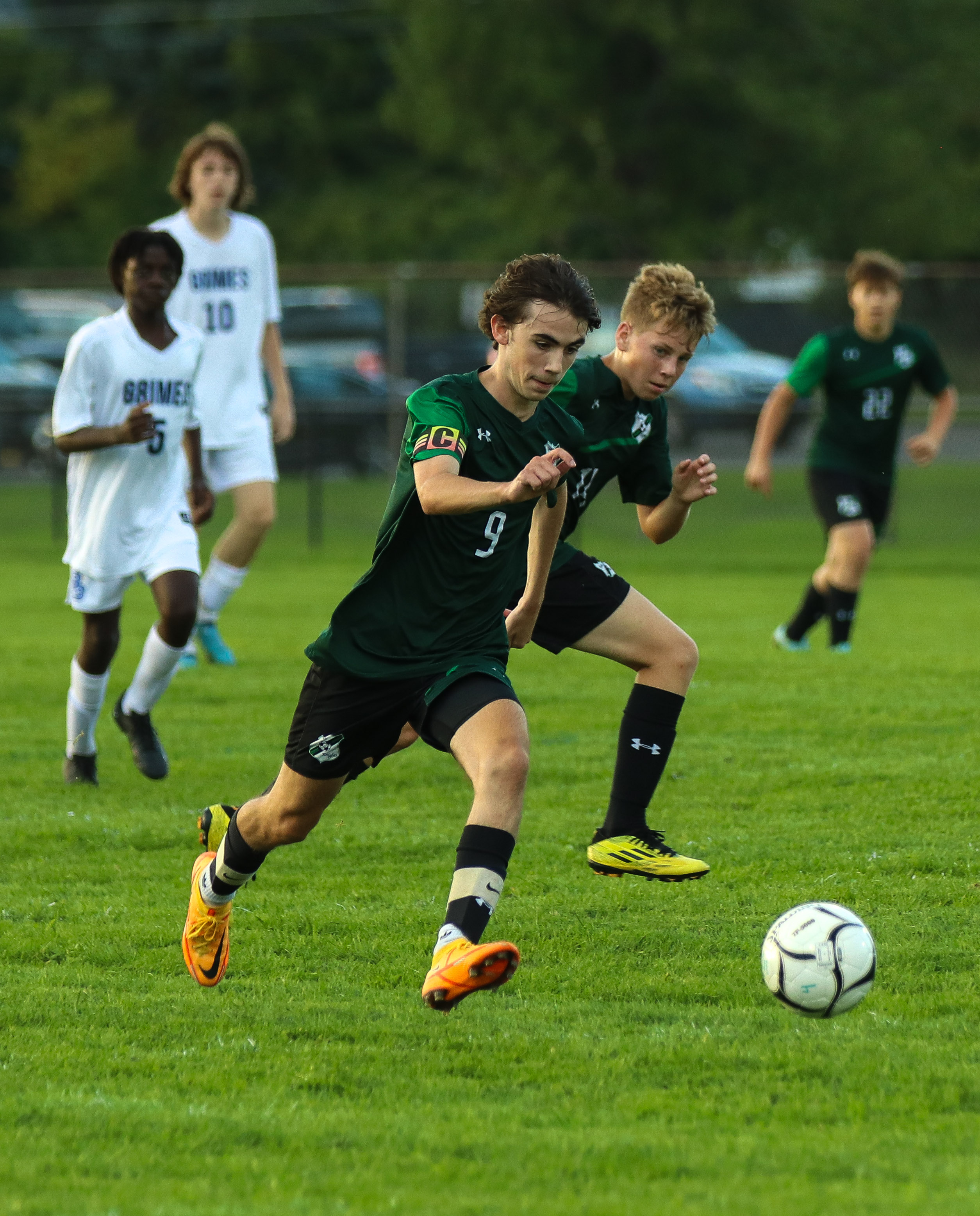 Ludden vs. Grimes boys soccer