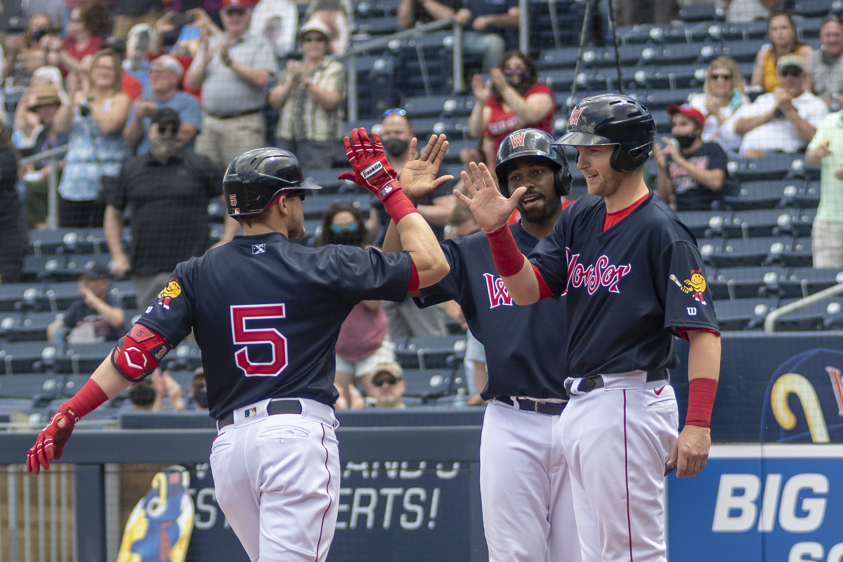 5 things to know about the WooSox' 7-4 victory Sunday over Syracuse