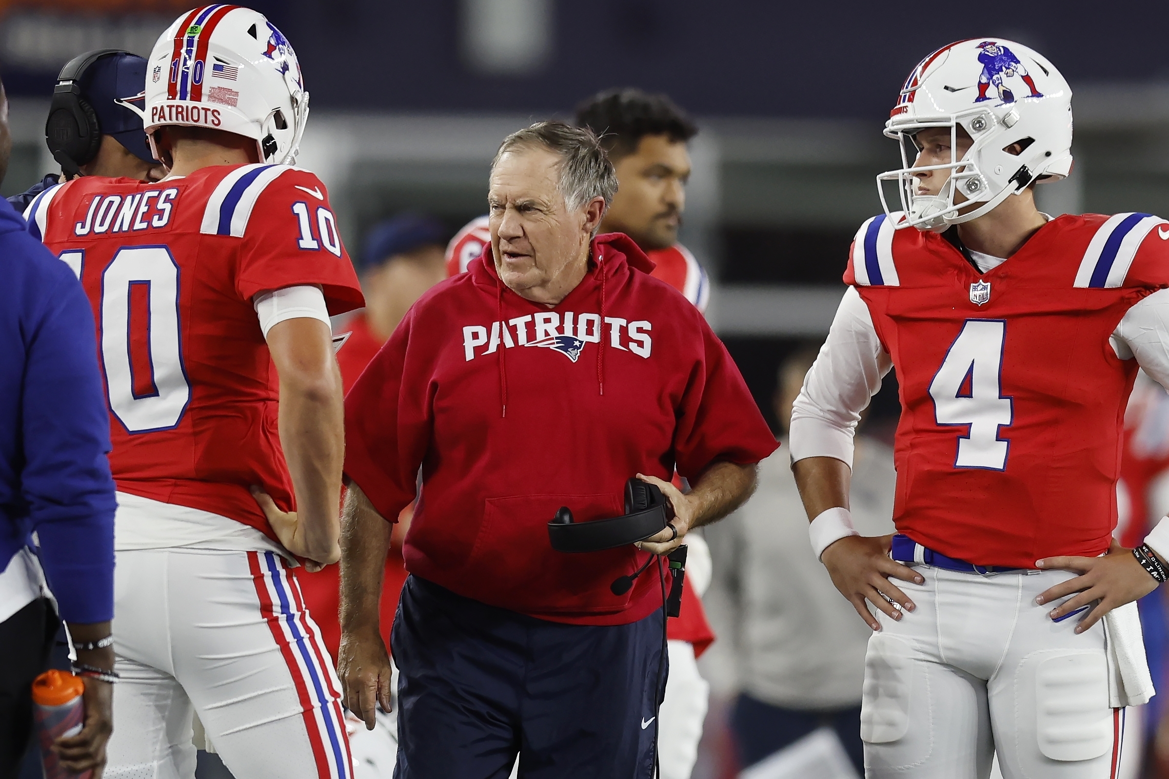 The Patriots' quarterback outlook is bleak