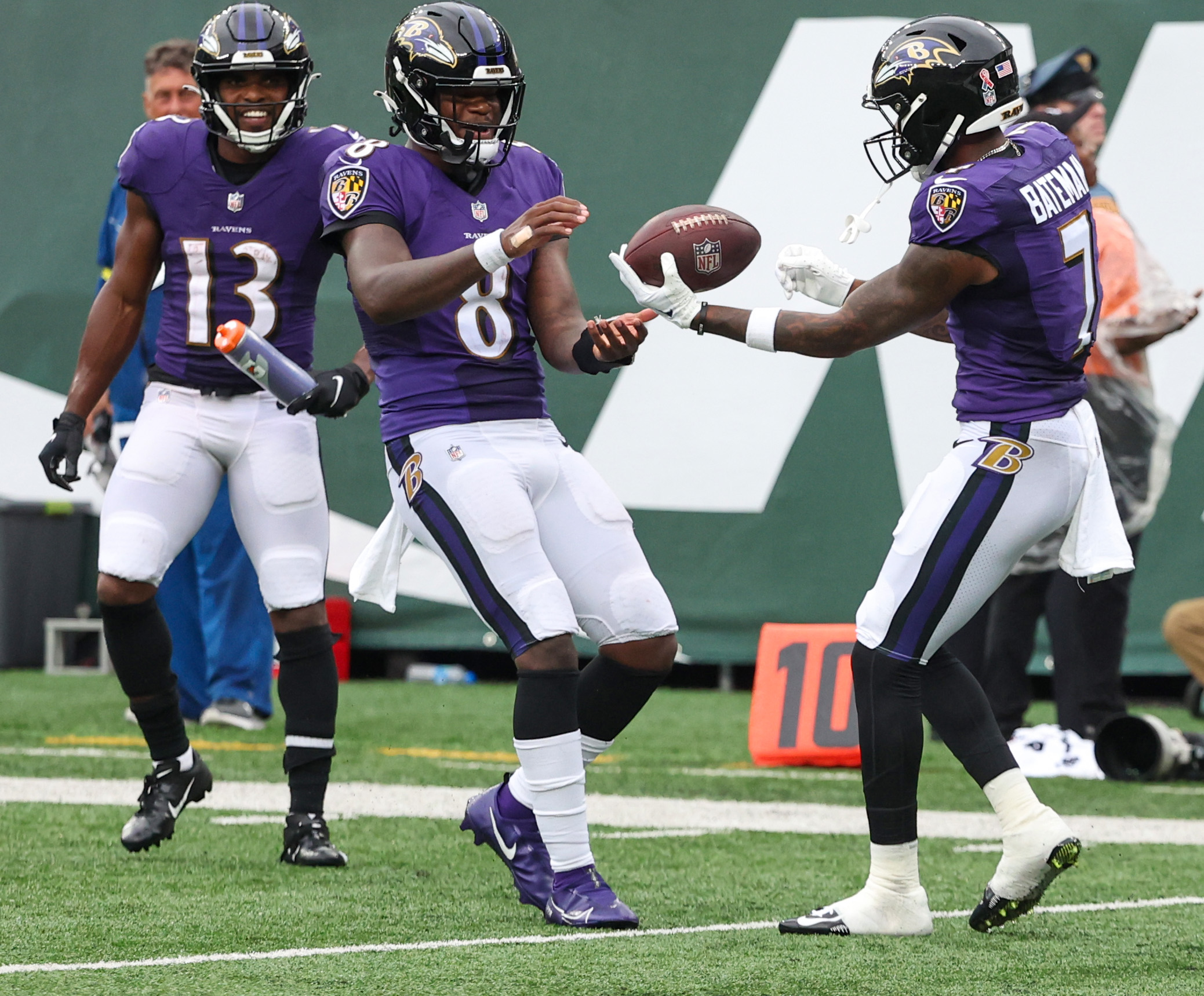 Ravens WR Rashod Bateman ruled out against NY Giants - CBS Baltimore