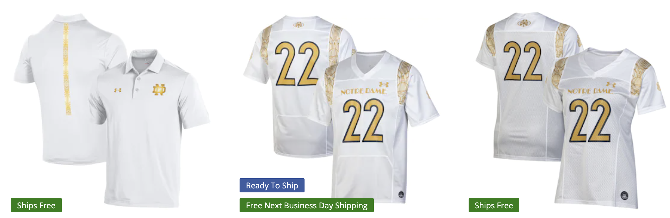 Notre Dame 2022 Shamrock Series Uniform — UNISWAG