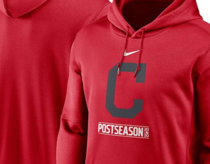 Cleveland Indians 2020 postseason apparel on sale as season winds