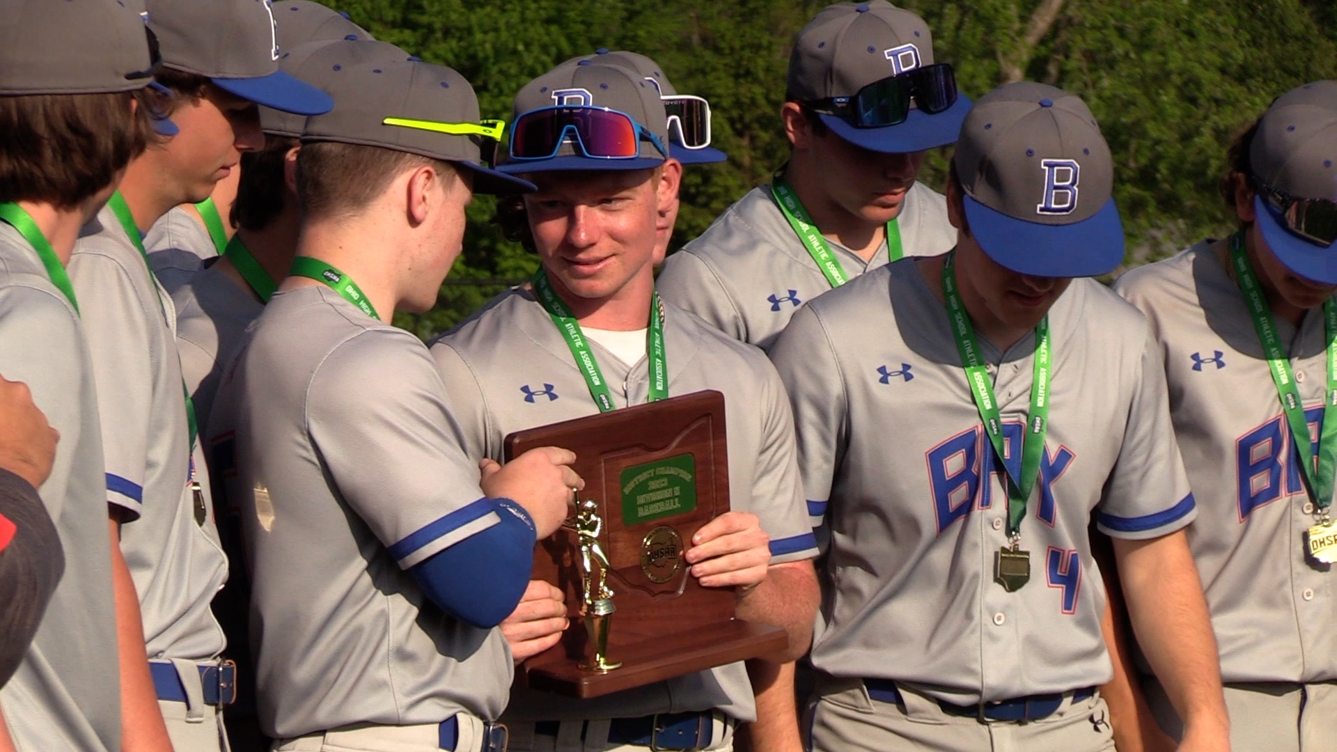 Massillon Tigers baseball win the moment