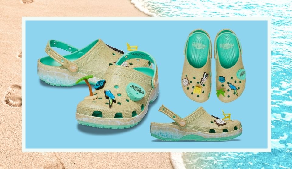 NWOT UNWORN LIMITED EDITION Jimmy Buffet Margaritaville Crocs Clogs Crocs x Margaritaville Jimmy Buffett Classic Clog NWT US M  main image 3
