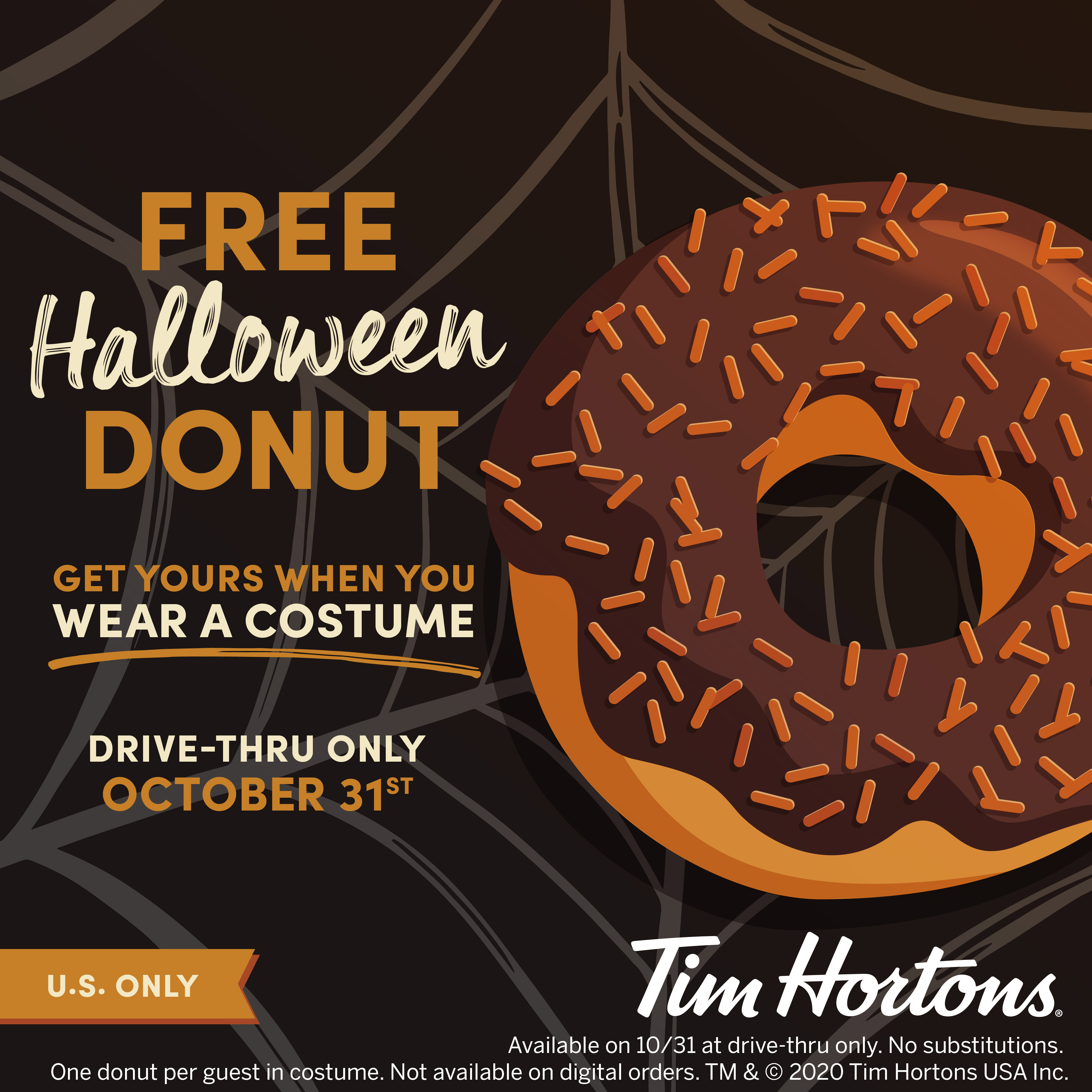 Tim Hortons Halloween Donuts At Certain Locations Are Perfect For The  Spooky Holiday - Narcity
