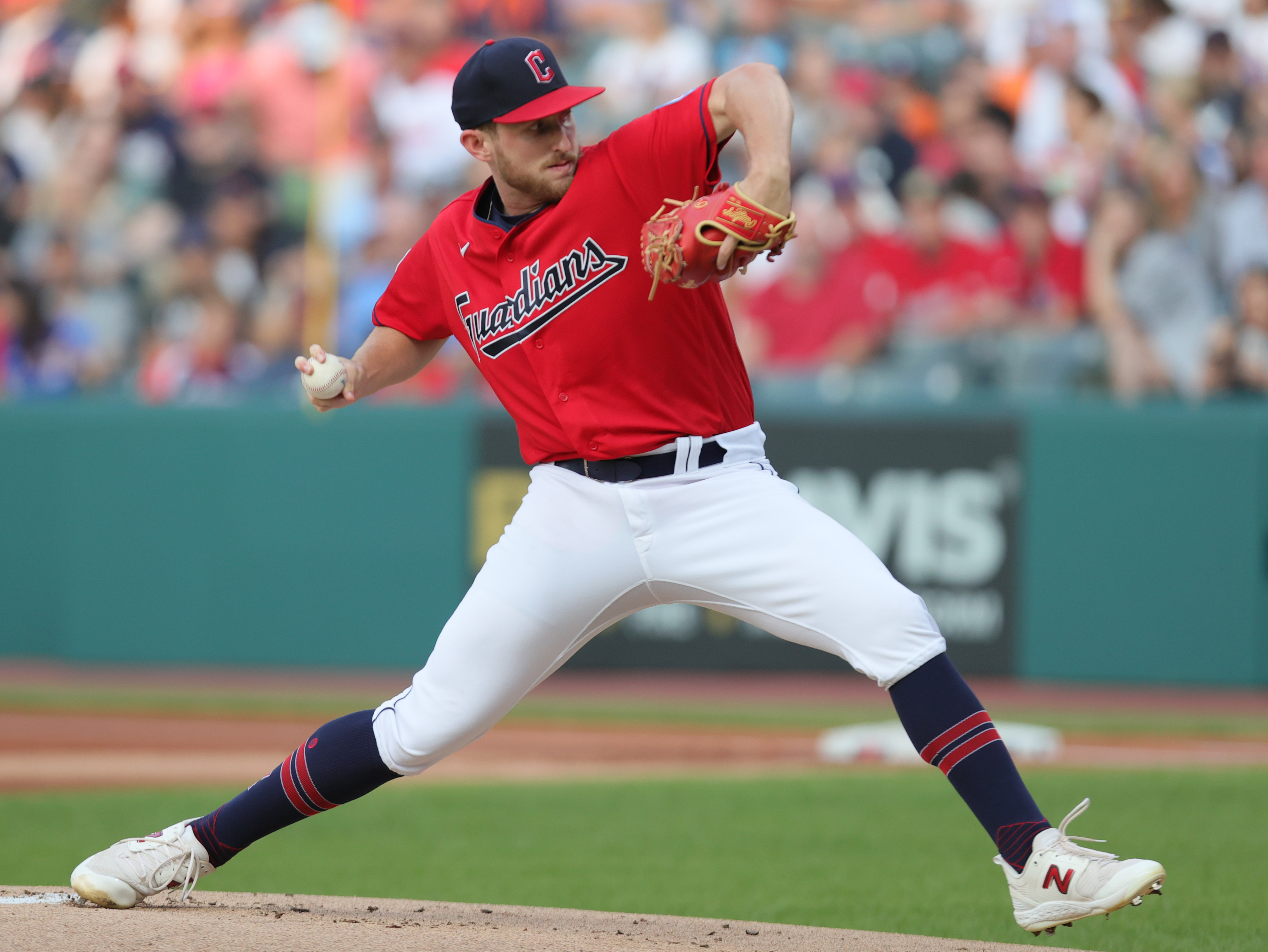 Myles Straw ends homerless streak in Guardians loss to Rays