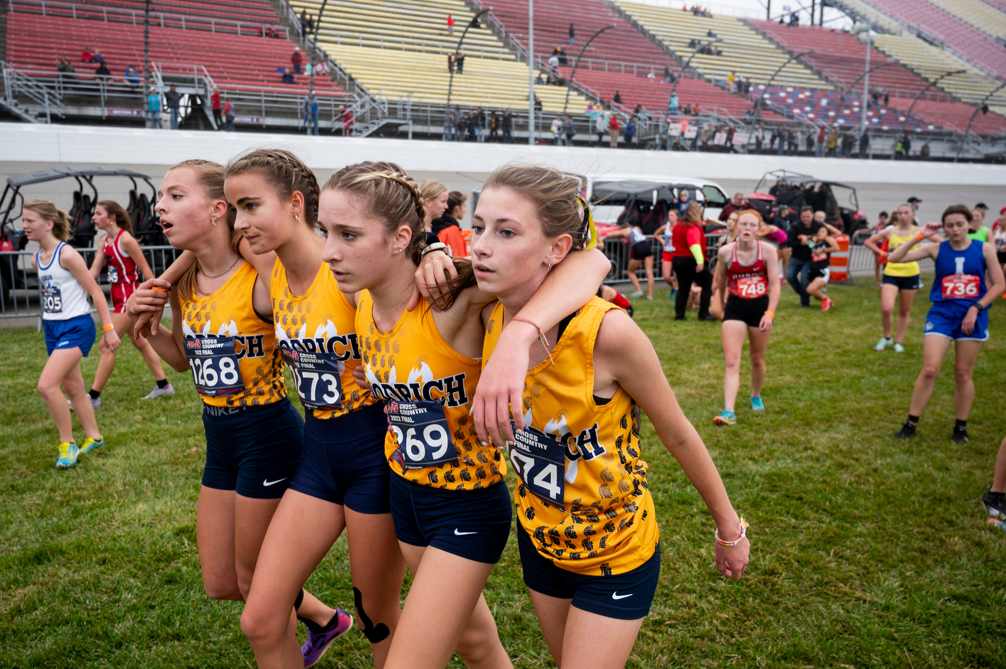 Division 2 girls Michigan state cross country championships 2022