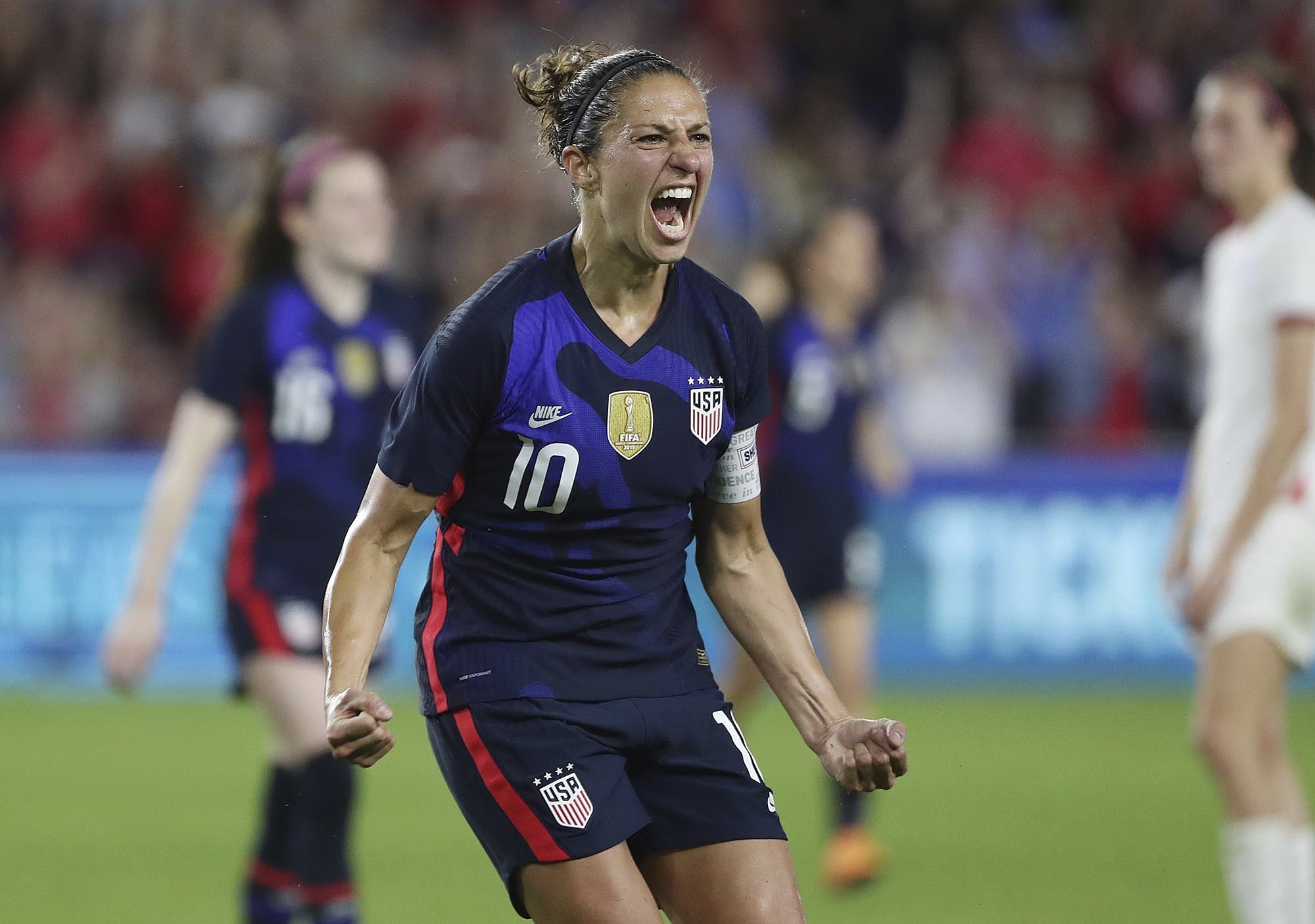 Carli Lloyd, who scored the goal that clinched gold medals in 2008 and 2012...