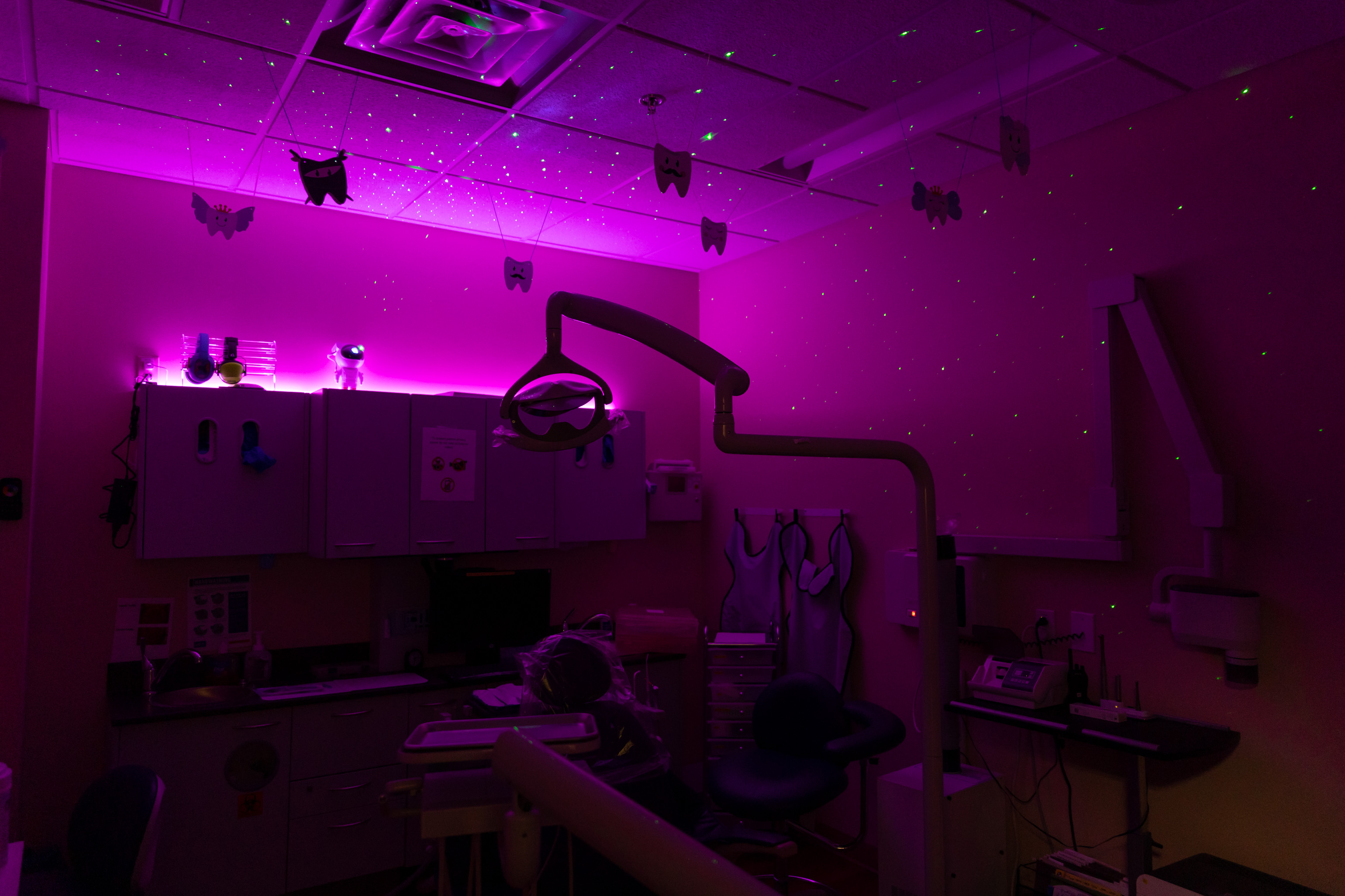 Jackson dental clinic inputs a sensorymodulated waiting room