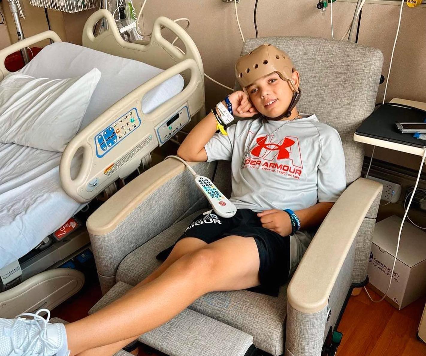 Easton Oliverson: Little League World Series player critically hurt in fall  will miss the games -- but asked if he could play, dad says