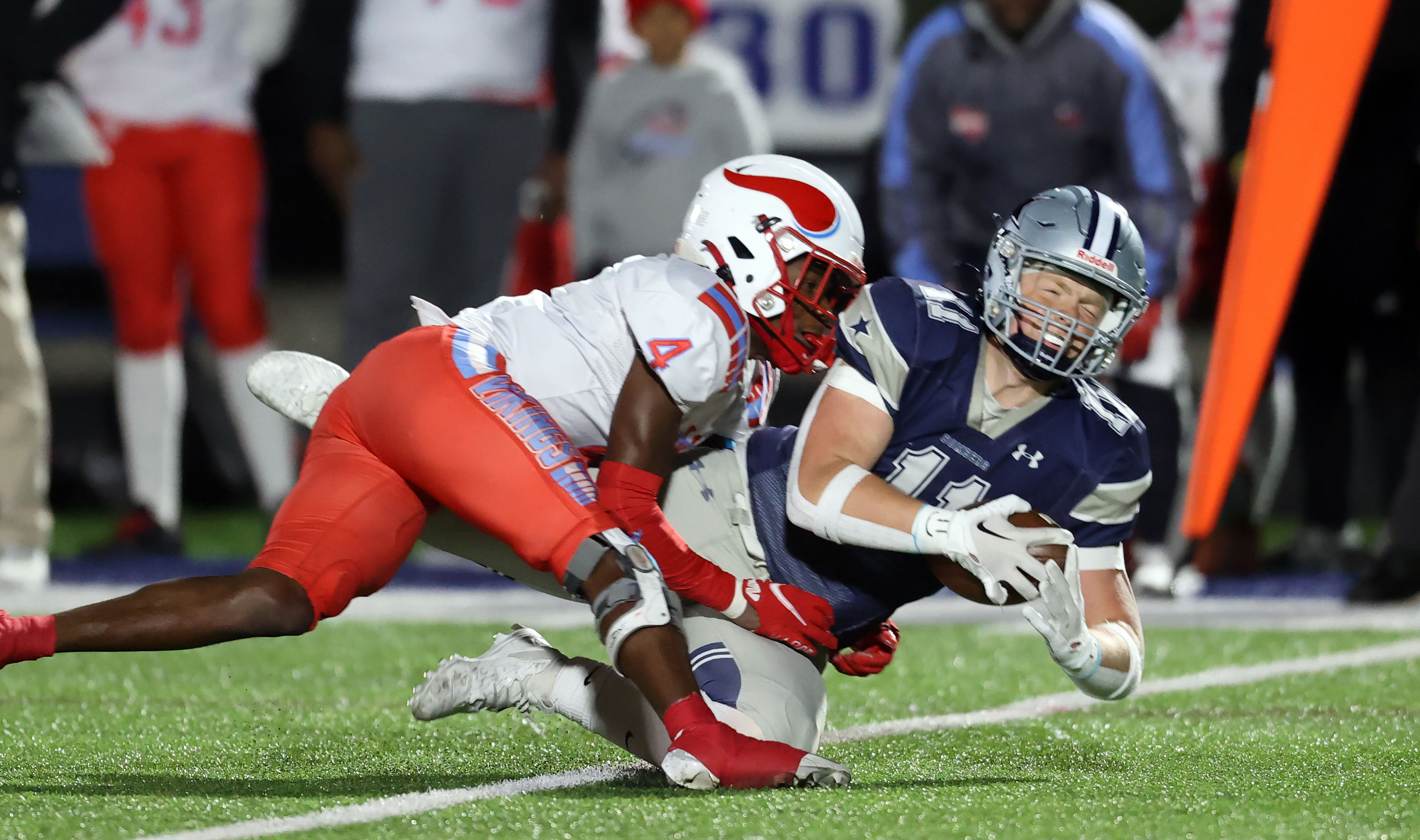 High school football VASJ at Kenston, November 3, 2023