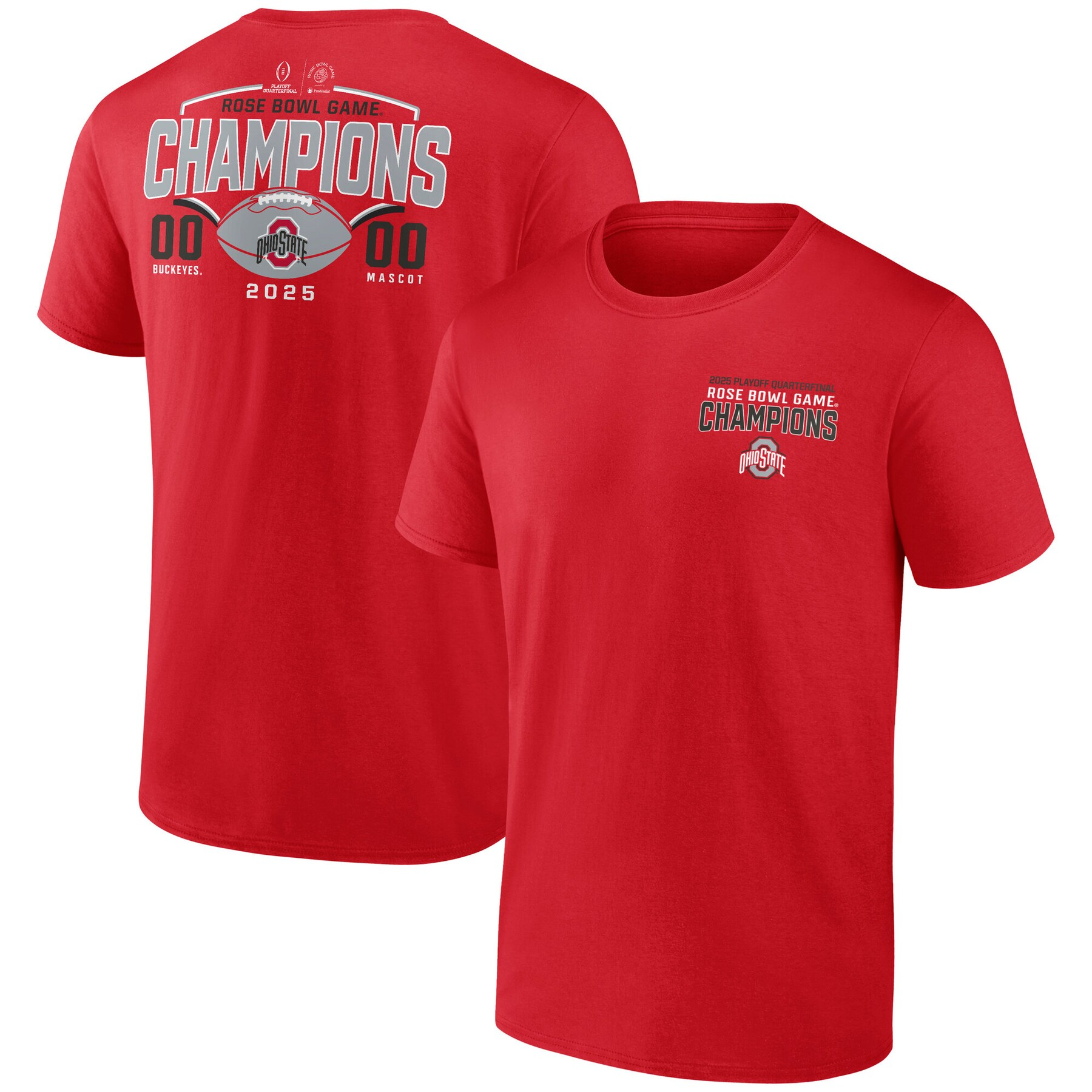 Rose Bowl Osu Big 10 Championship Shirt Ohio State Buckeyes 2025
