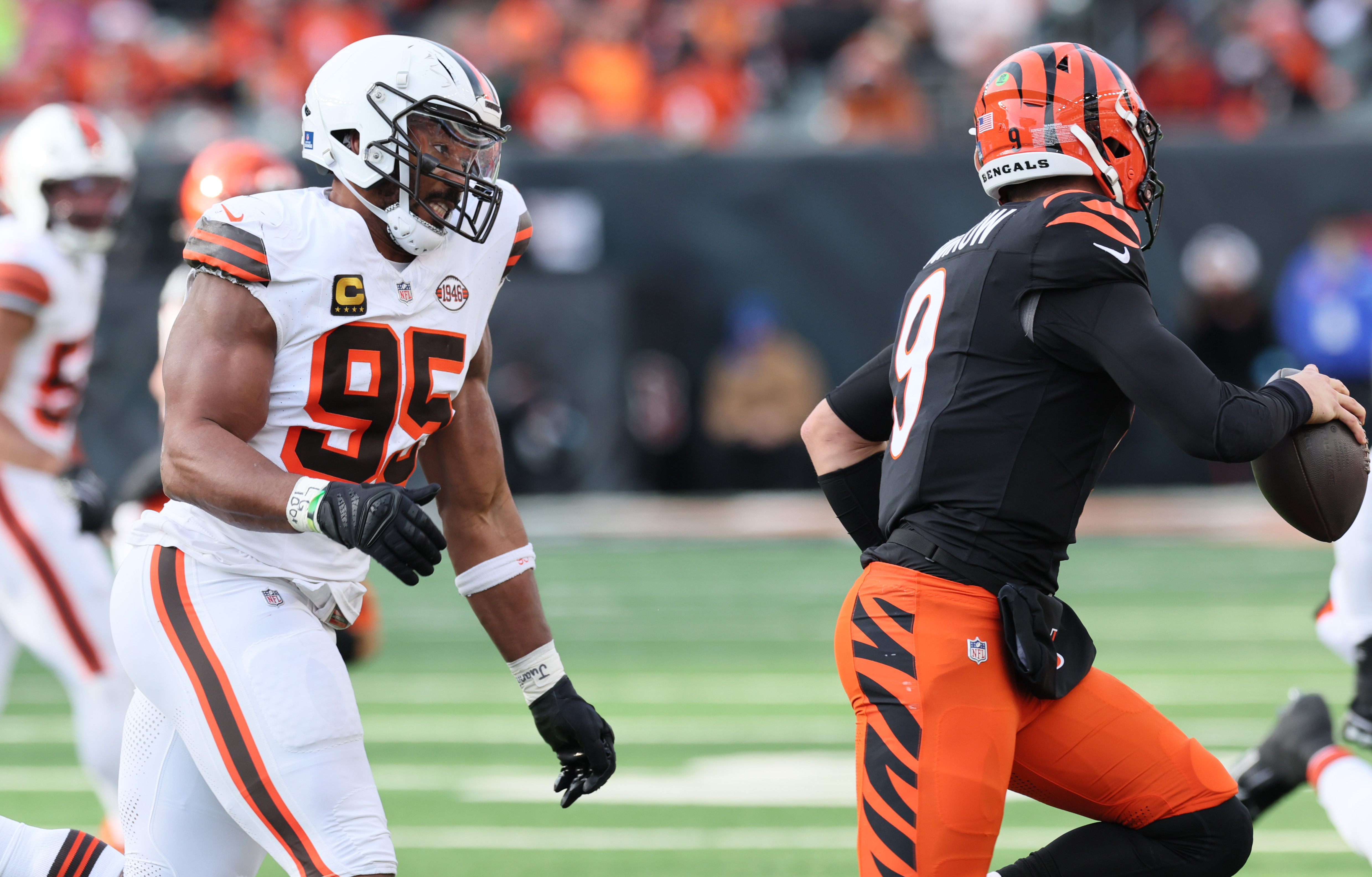 Myles Garrett got advice from LeBron James about speaking up; heard from  front office about remarks - cleveland.com
