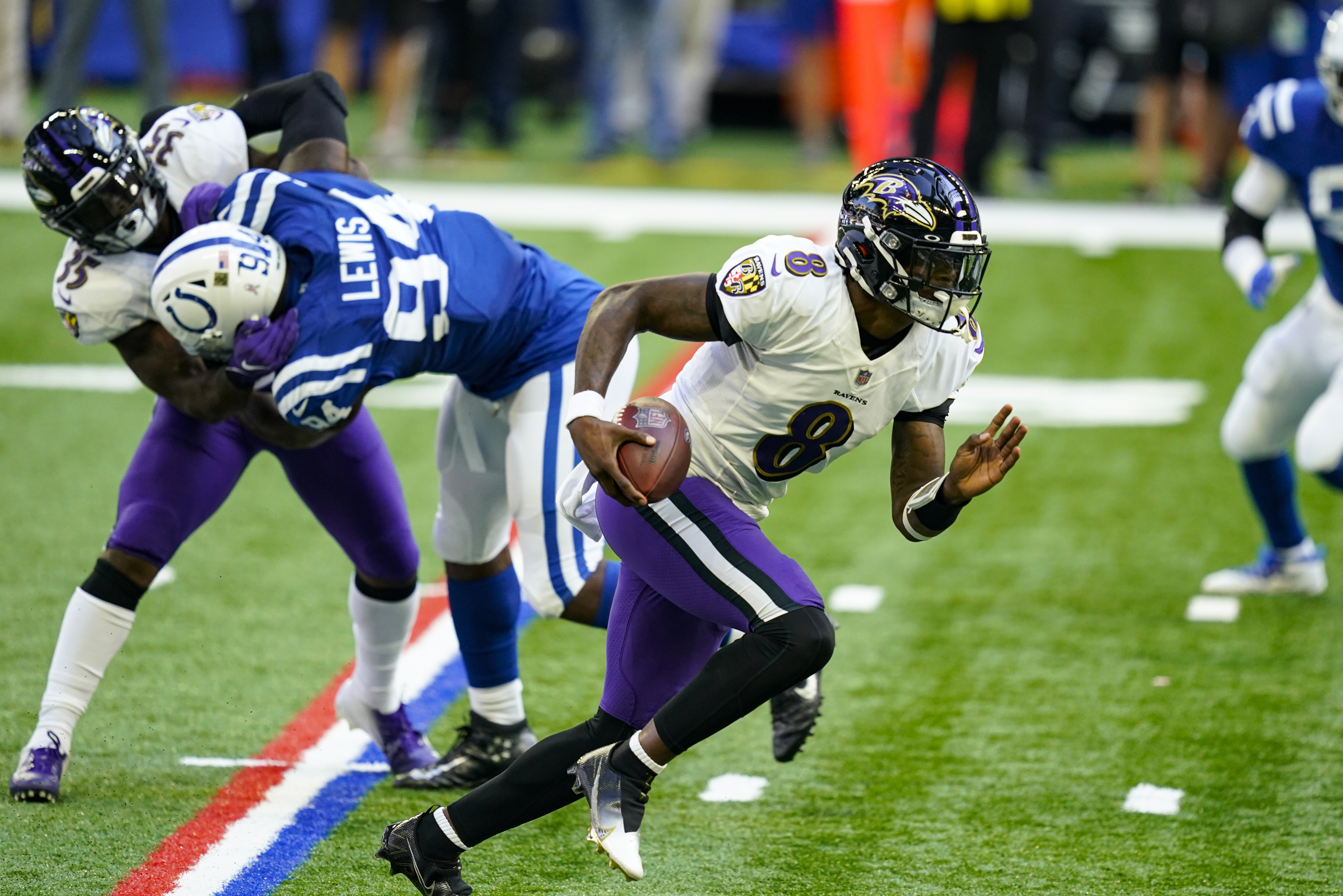 NFL Fans React to Blatant Pass Interference That Helped Colts Upset Ravens