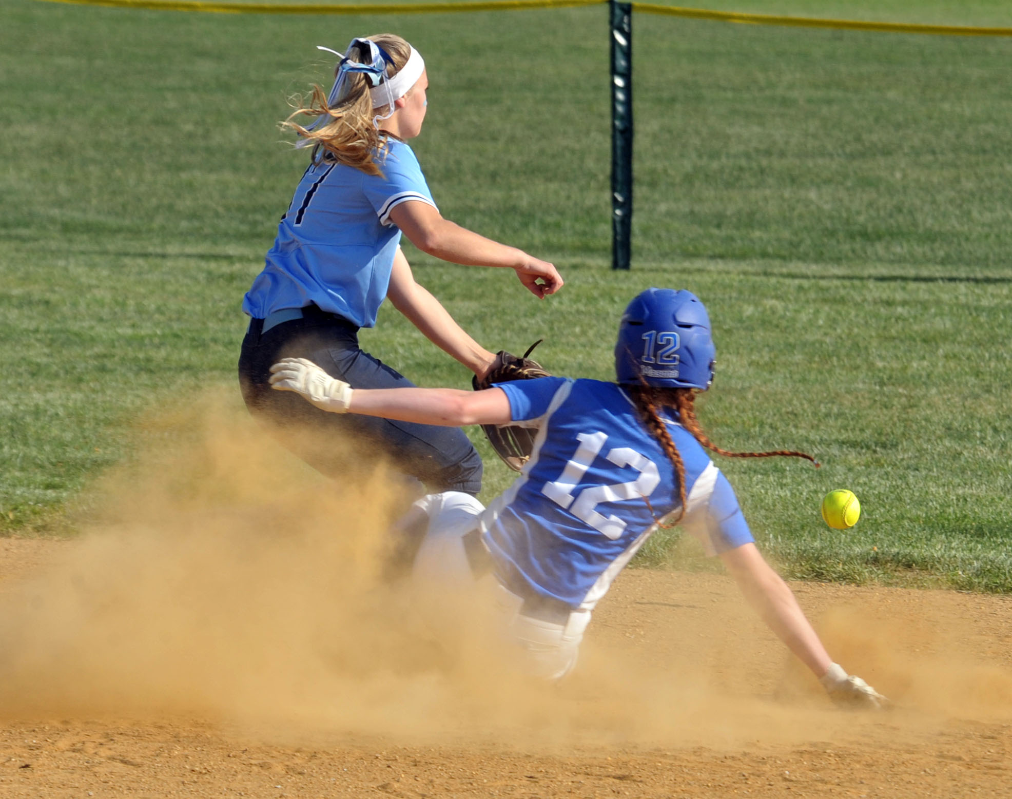 High School Softball Notre Dame High School at Hightstown High School