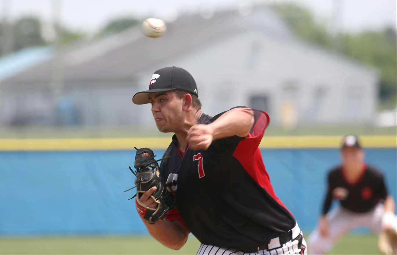 Cam Leiter Pitches One-Hitter as Central Upsets Jackson Memorial