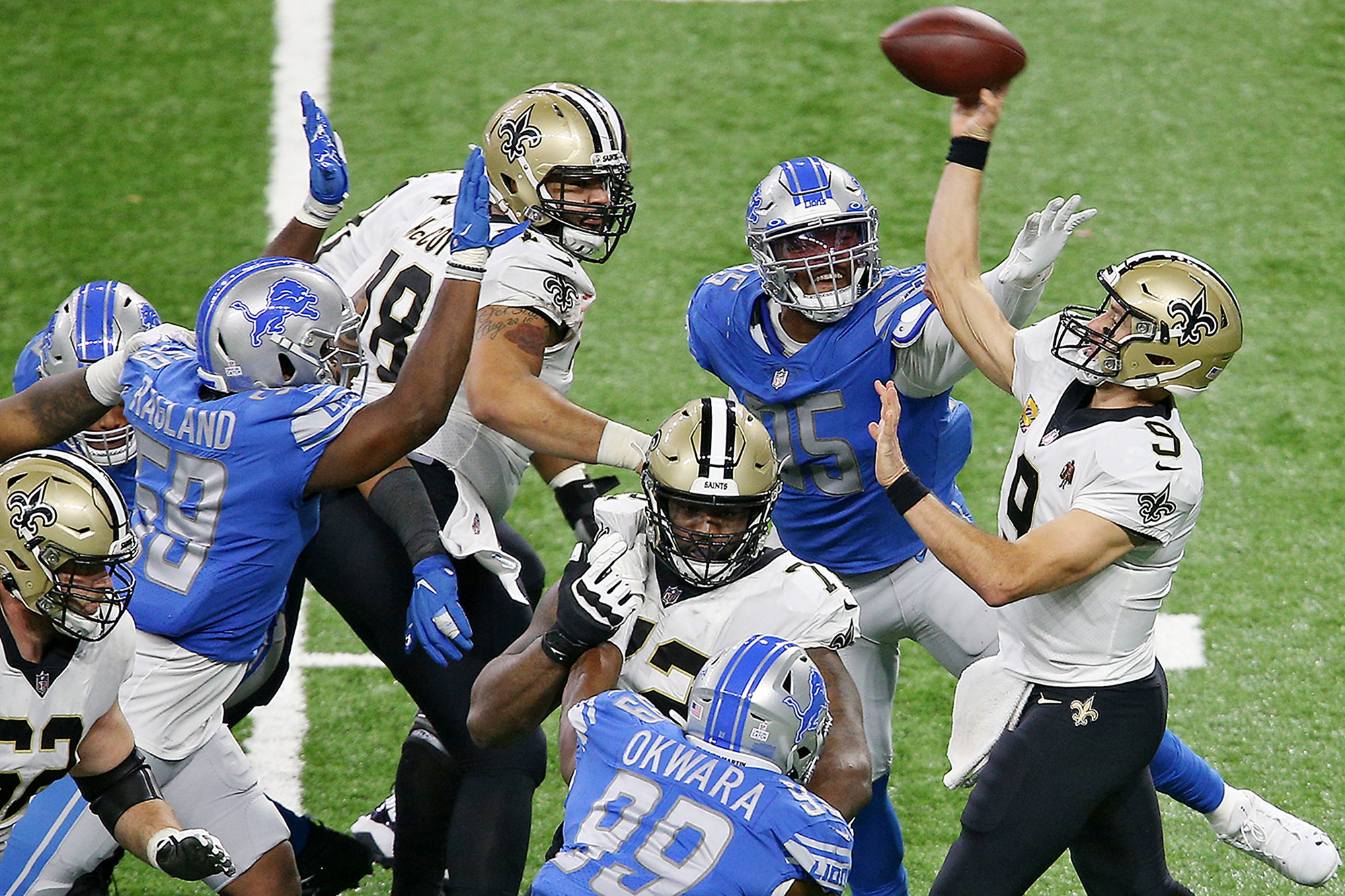 Detroit Lions: 10 thoughts on an absolutely wild loss to Saints