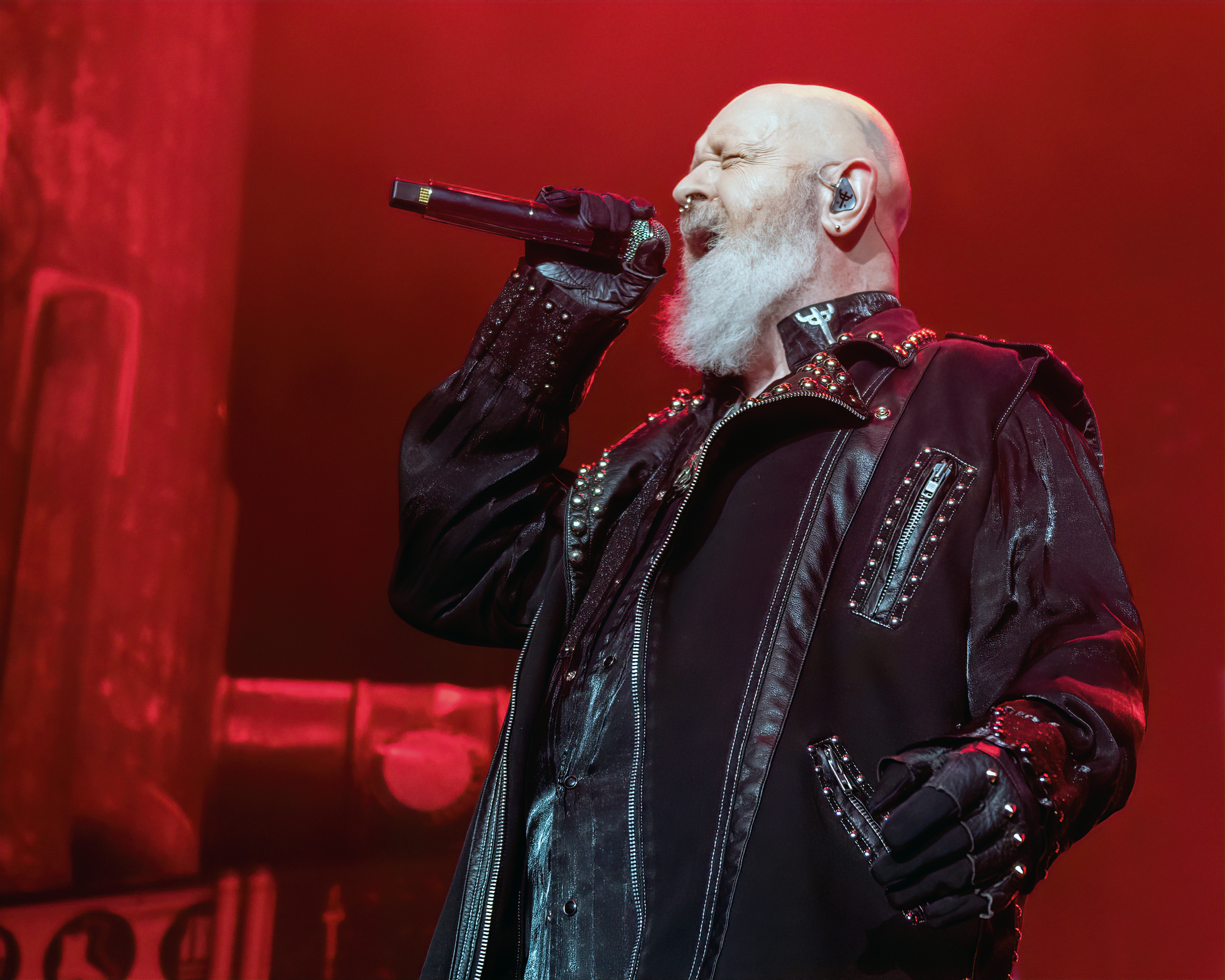 Judas Priest in concert at the Prudential Center in Newark, NJ on