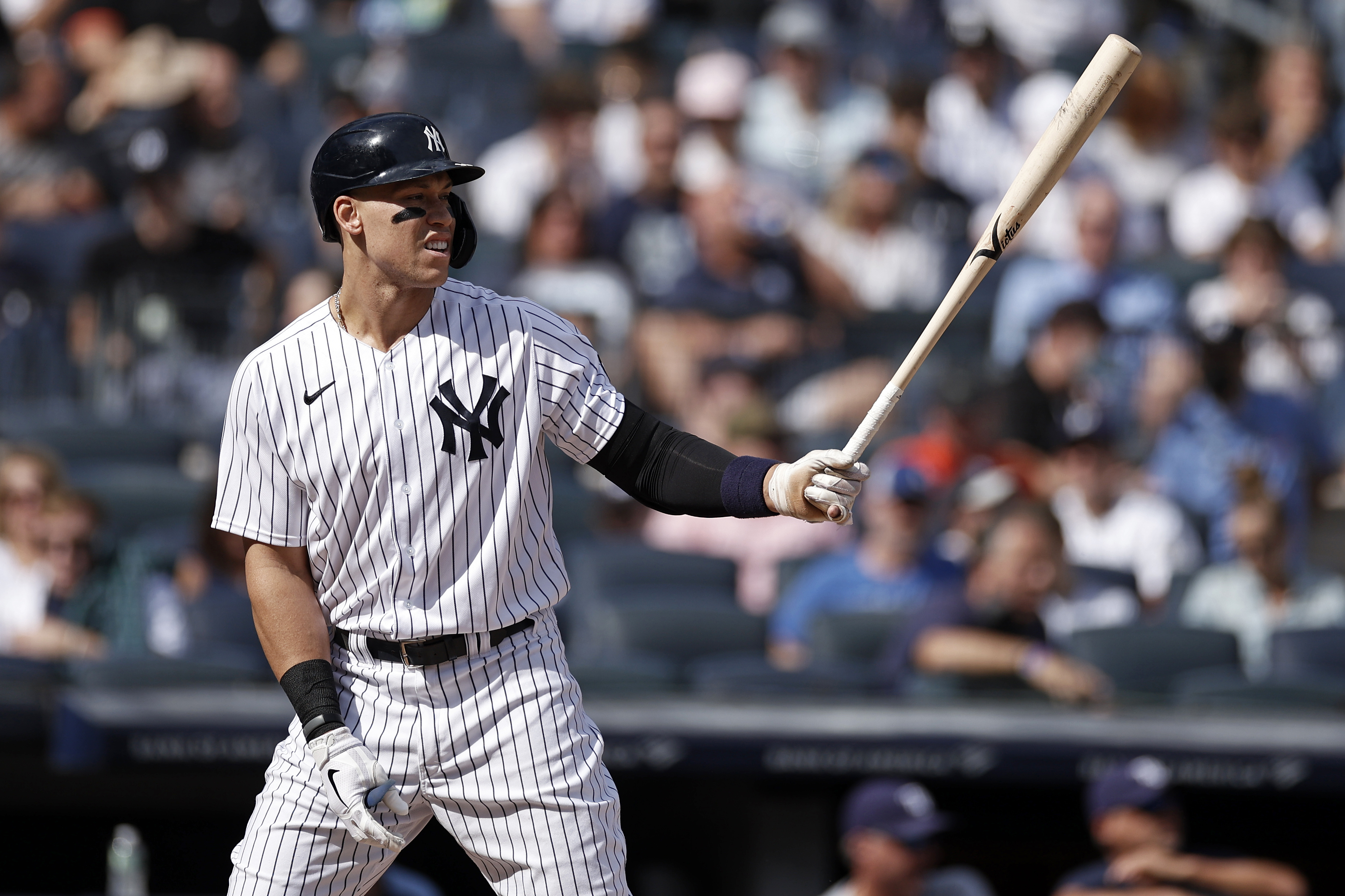 Yankees' Aaron Judge speaks as players await MLB's next move 