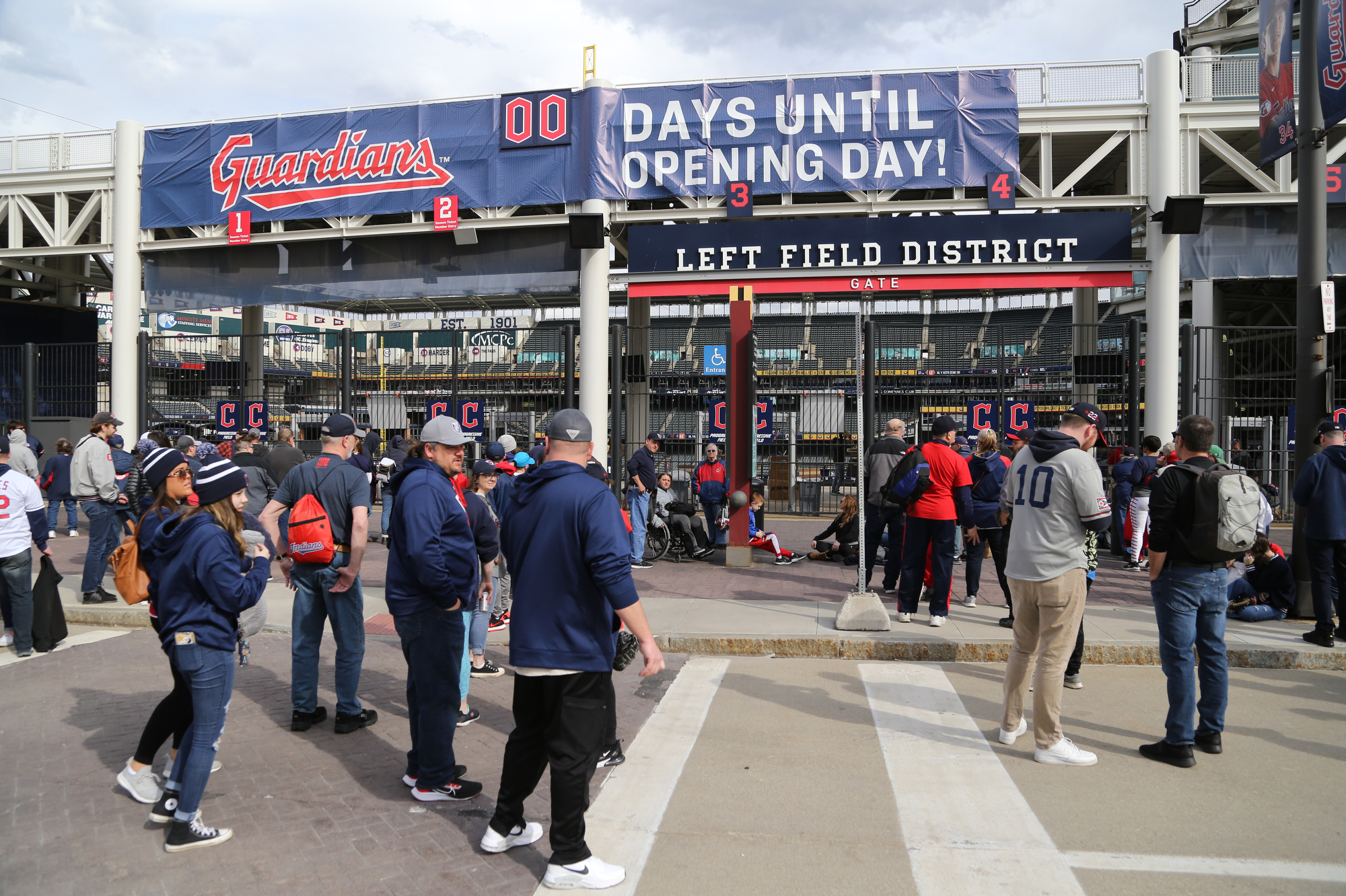 PHOTOS: 2023 Cleveland Guardians home opener