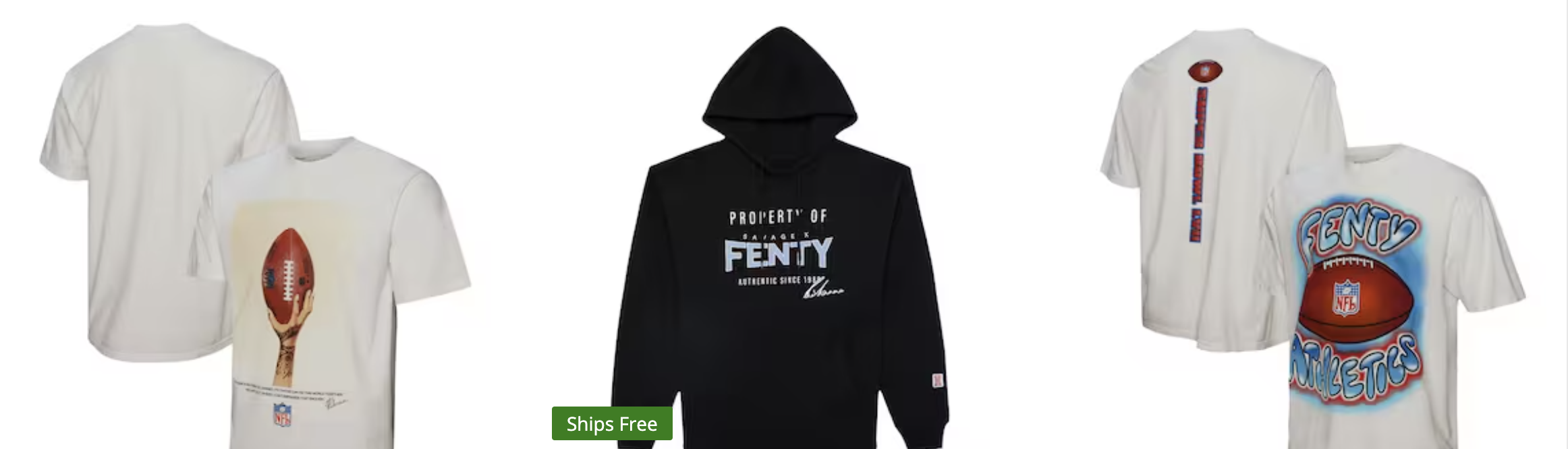 Mitchell & Ness Unisex FENTY for Black Super Bowl LVII Jersey Pullover  Hoodie