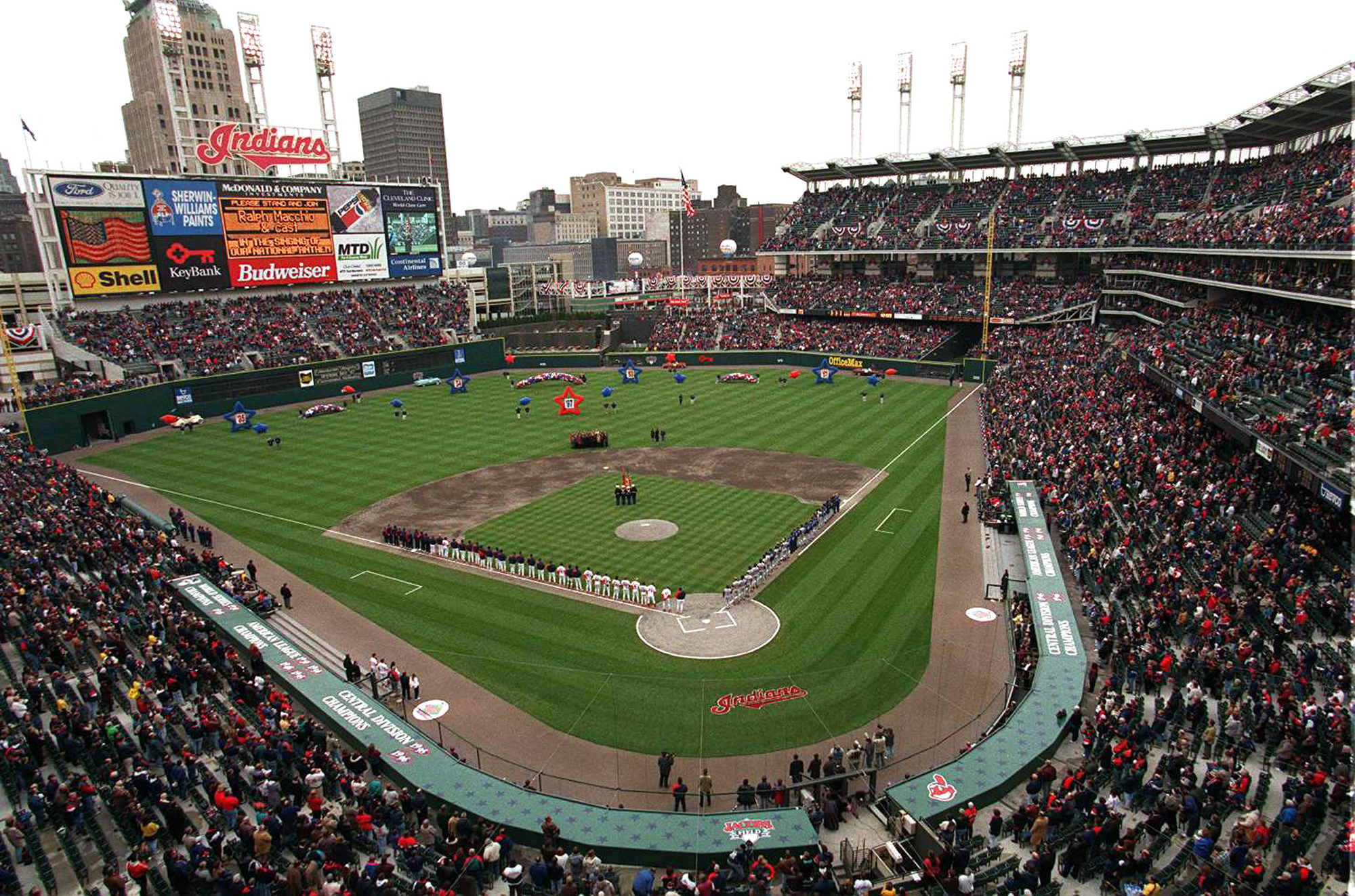 Photos Cleveland Indians Home Opener