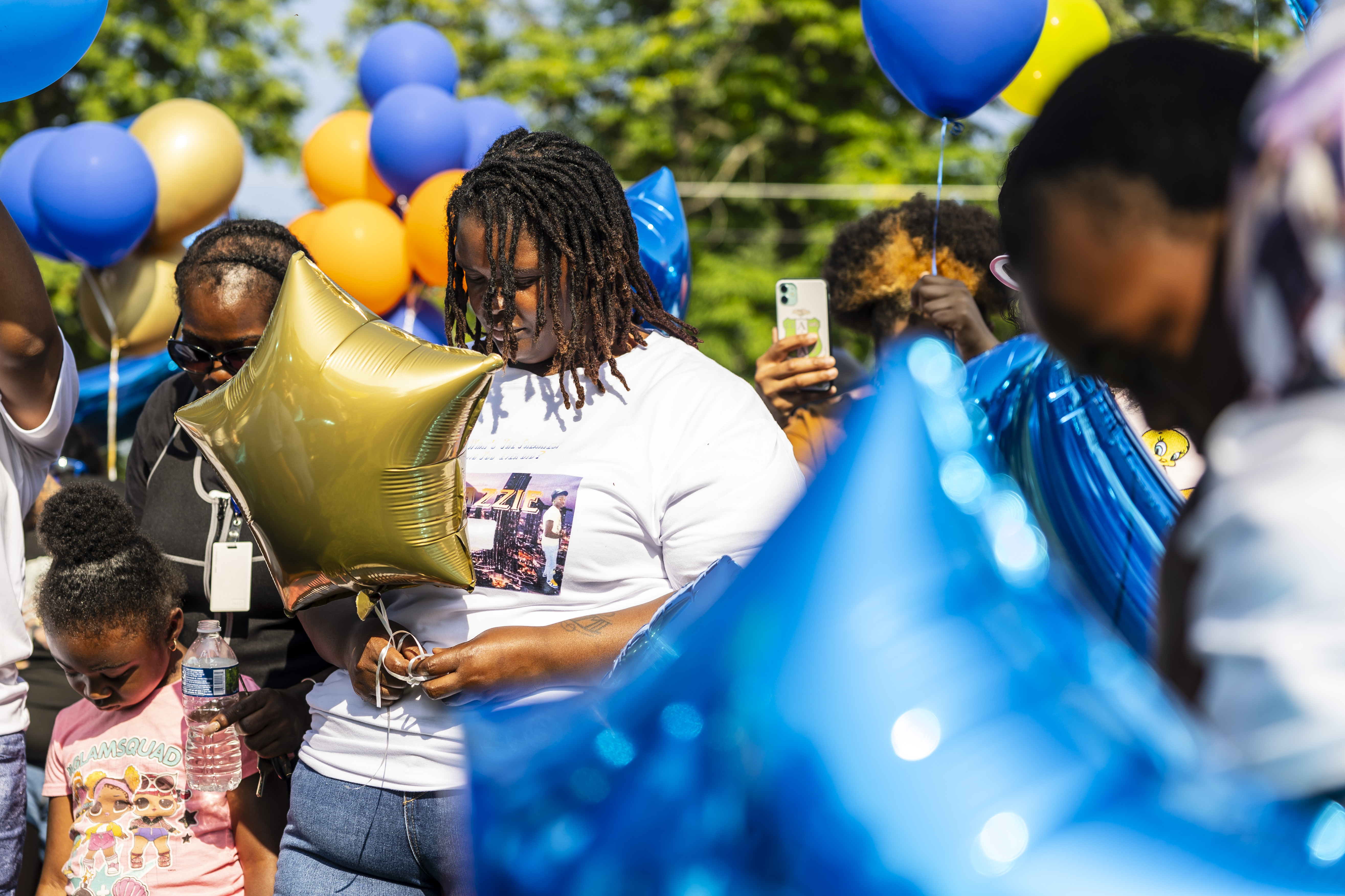 Saginaw community gathers to celebrate the life of Mazzie Rudison ...