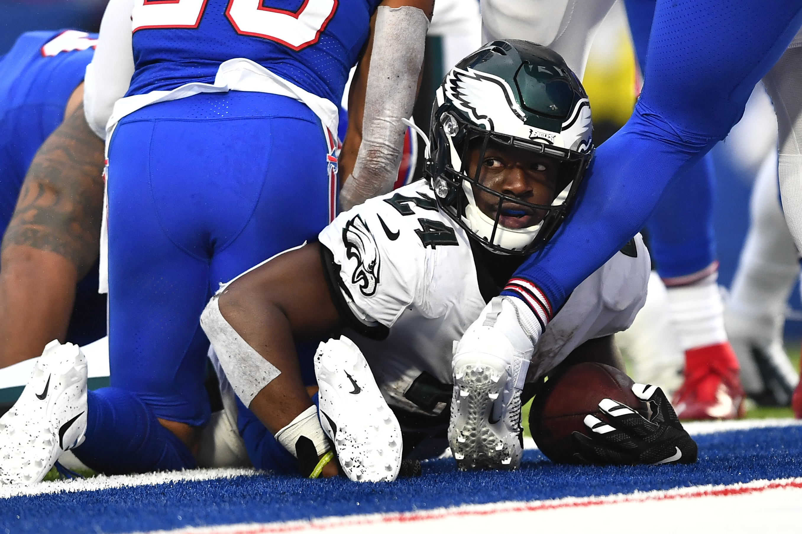 Philadelphia Eagles rule out RB Jordan Howard for game at Miami